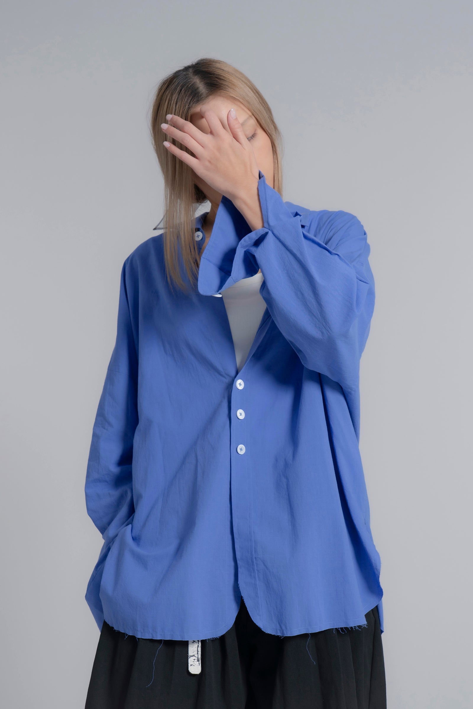 The Author Shirt Jacket - Blue