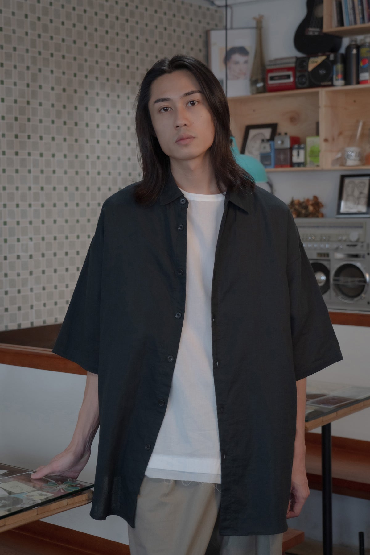 The Frayed Layer Top - White