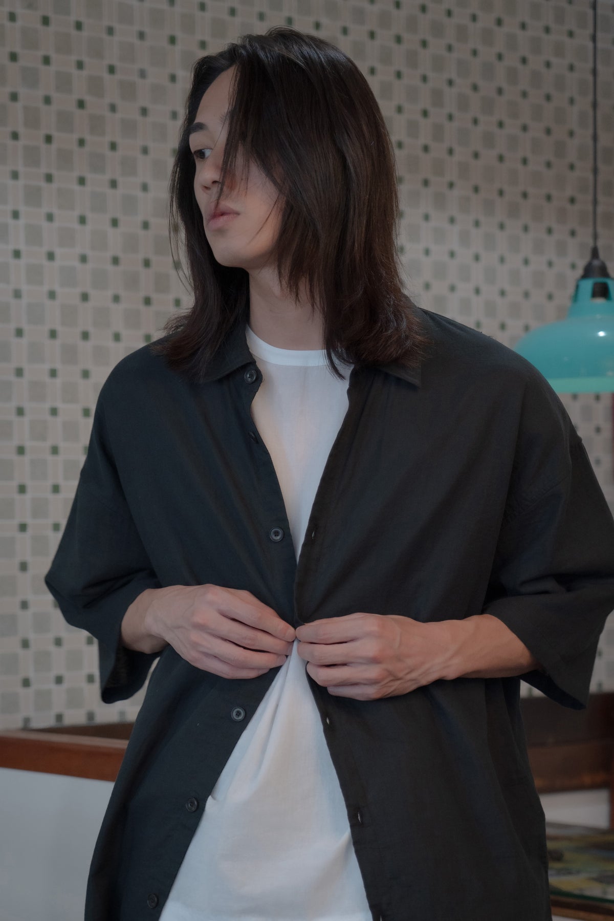 The Frayed Layer Top - White