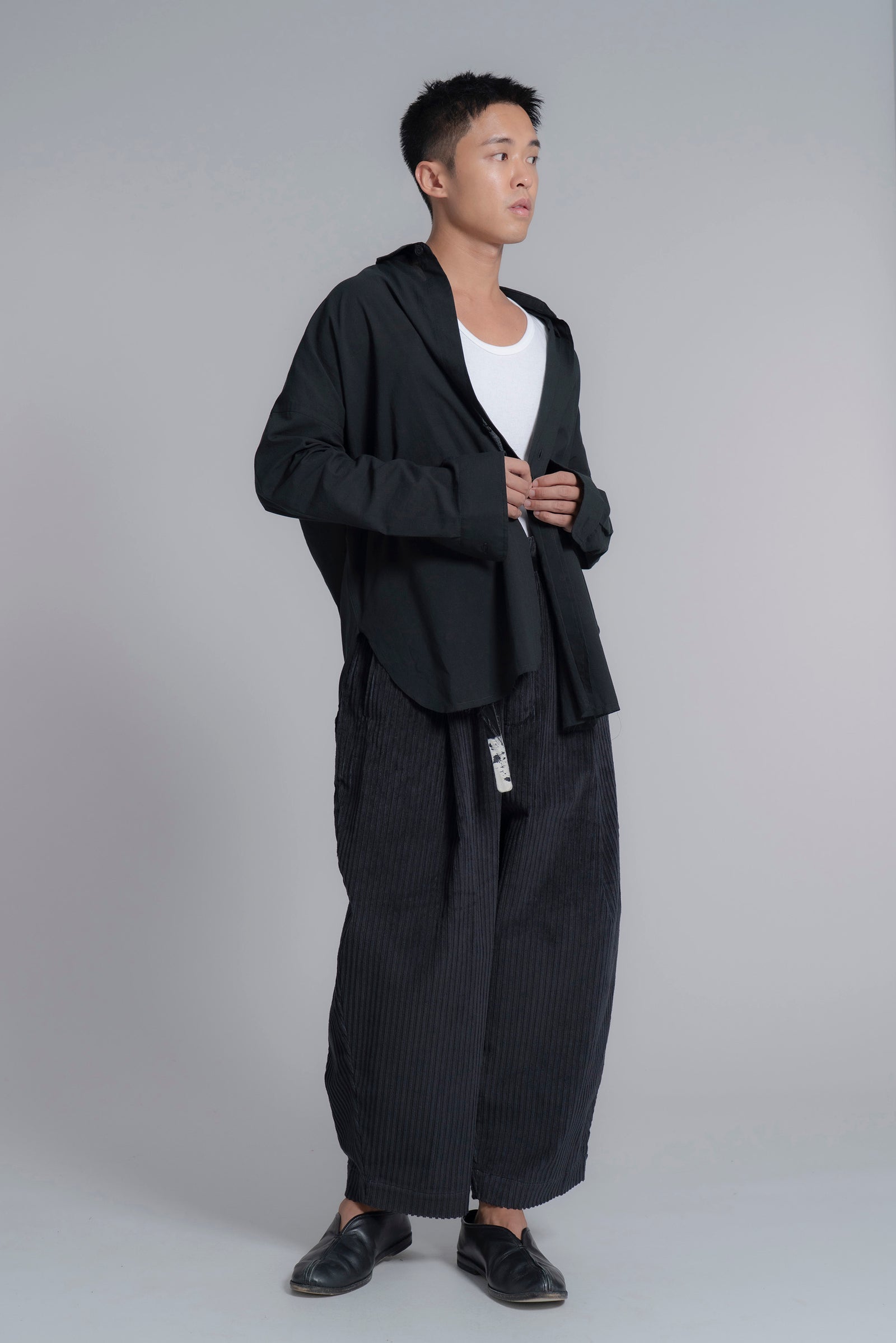 The Author Shirt Jacket - Black