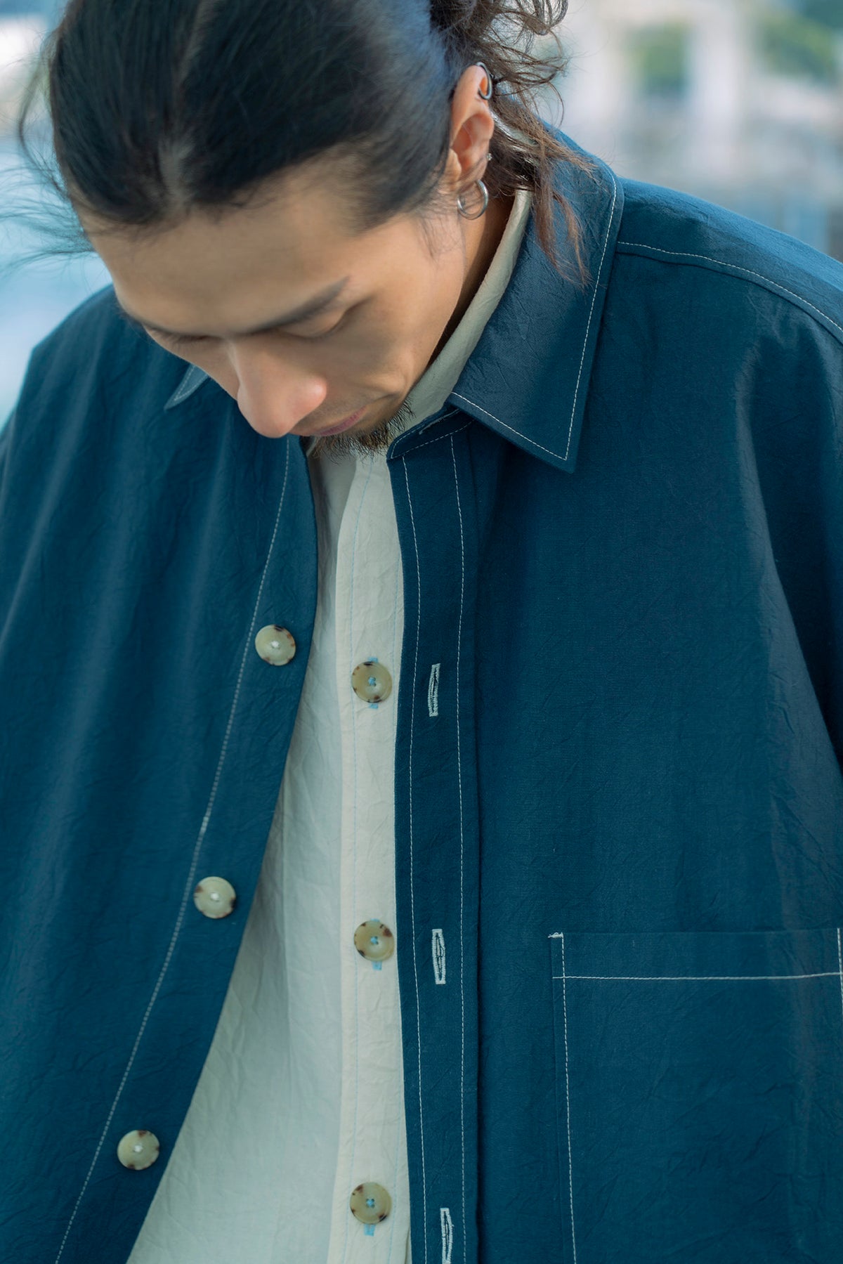 The Lab Shirt - Navy