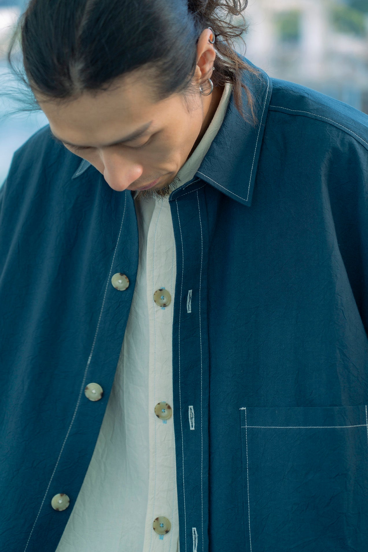 The Lab Shirt - Navy
