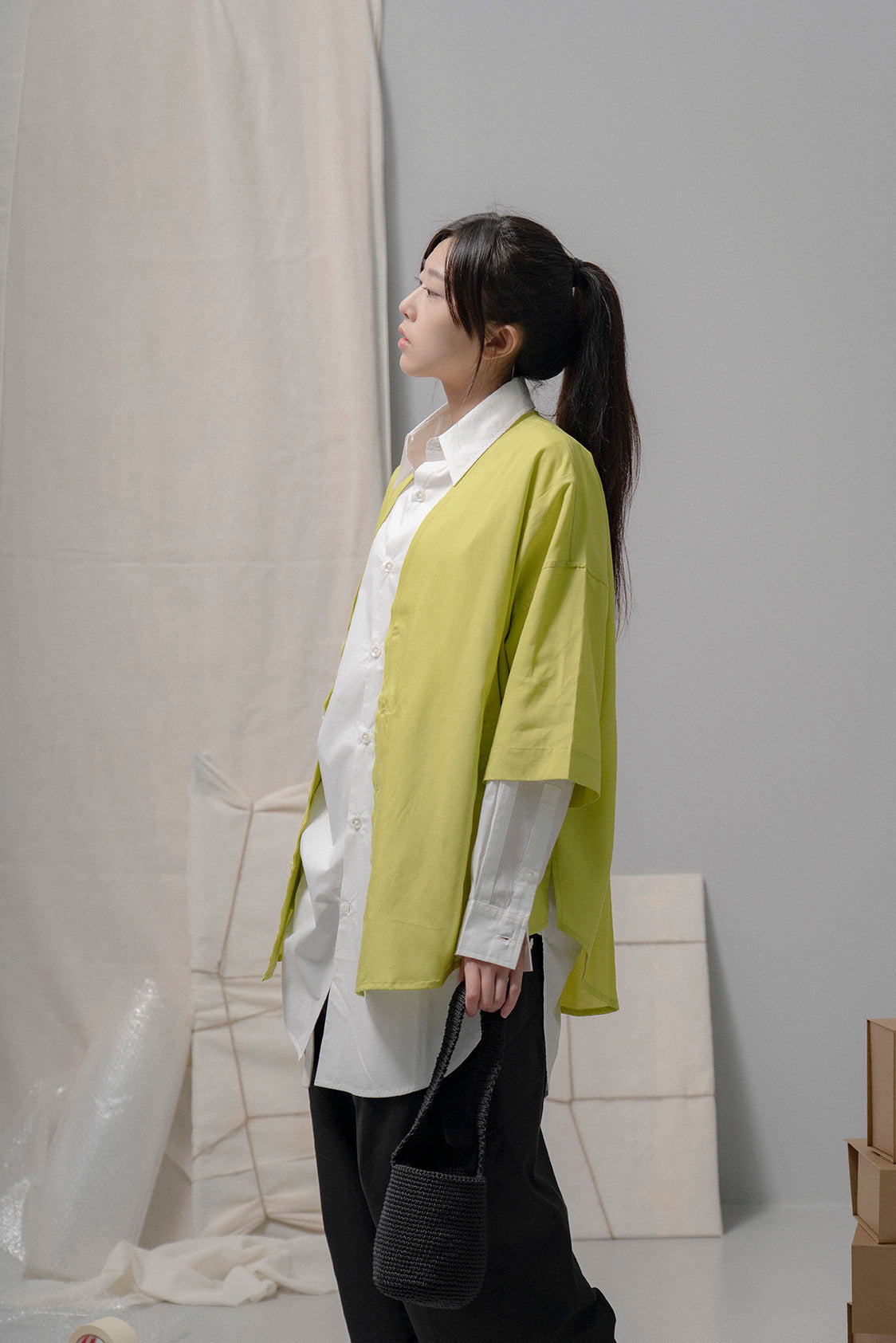 The Yankee Shirt - Lime