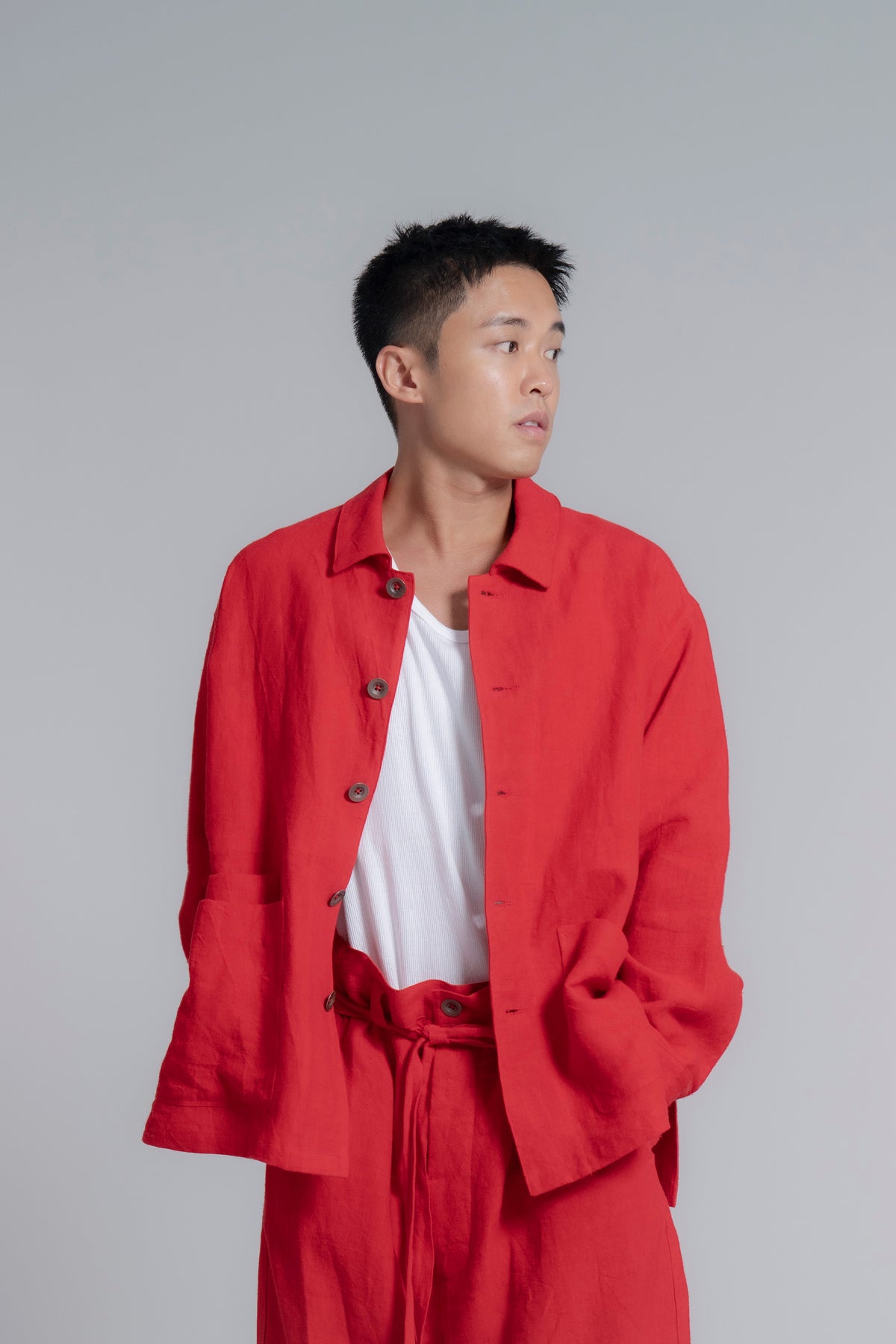 The Carpenter Jacket - Rouge