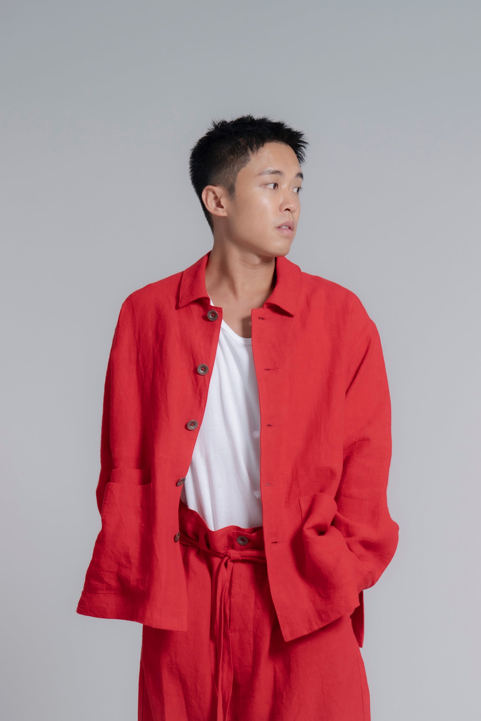 The Carpenter Jacket - Rouge