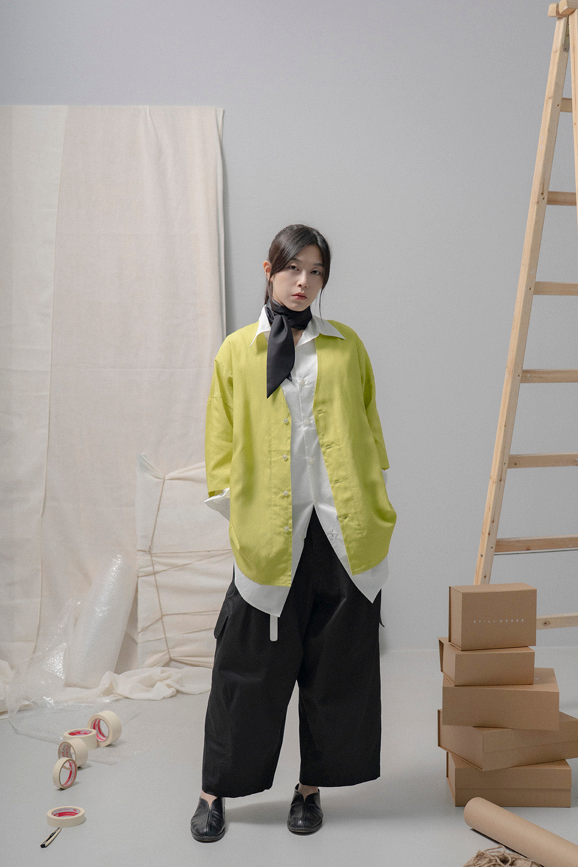 The Yankee Shirt - Lime