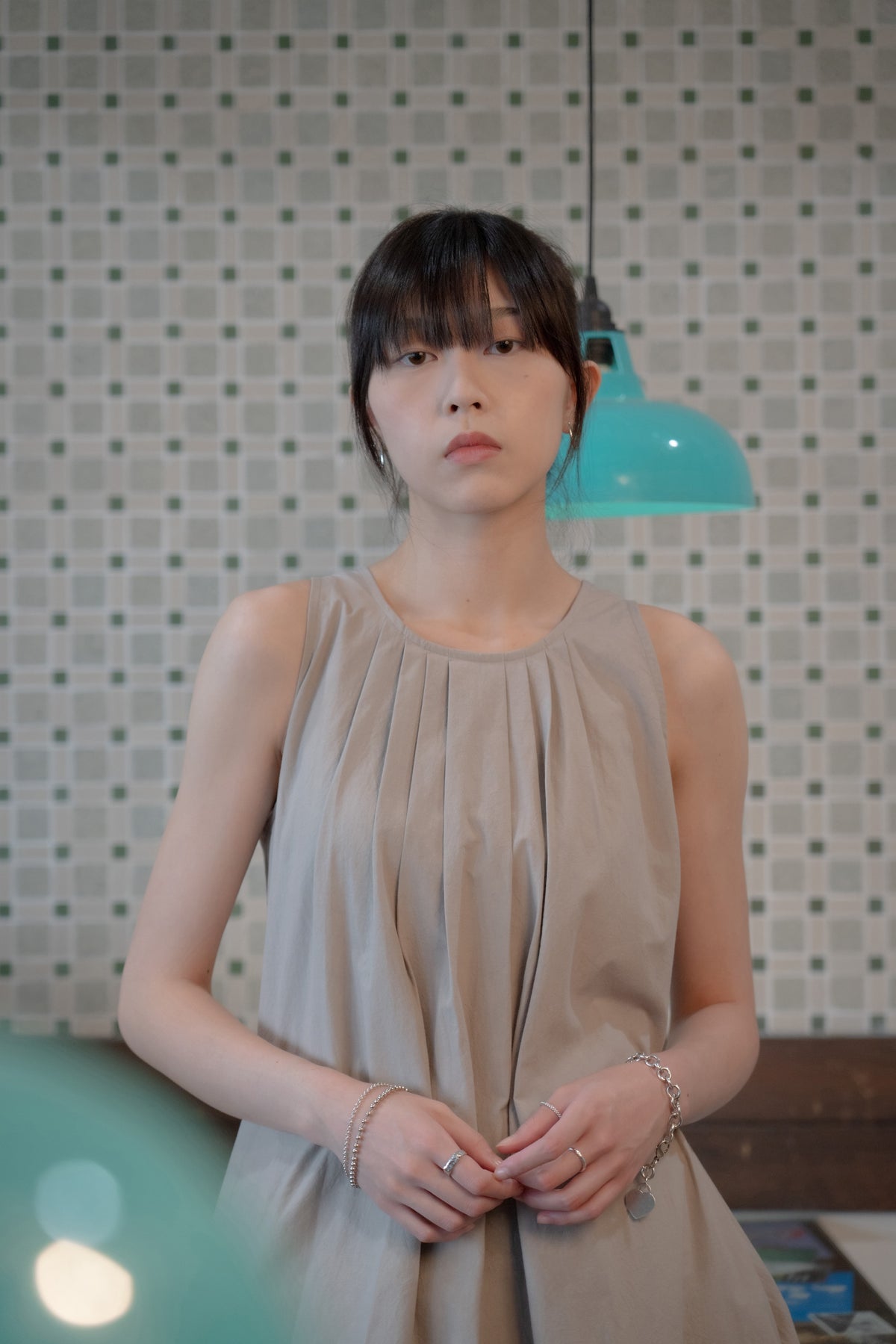 The Midi Dress - Taupe