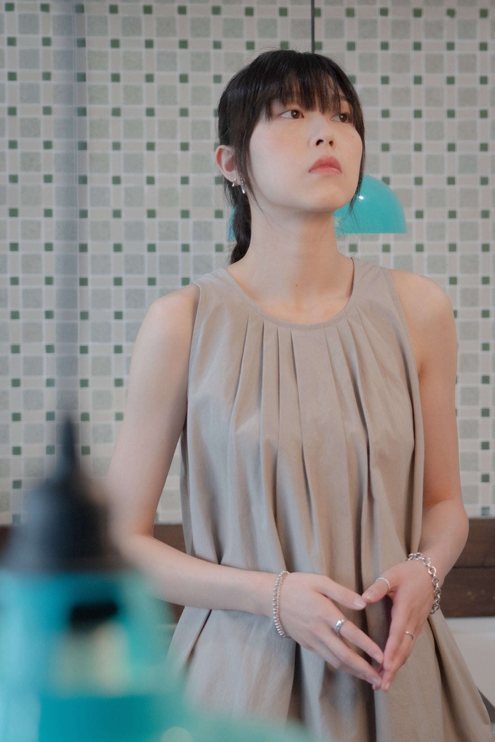 The Midi Dress - Taupe