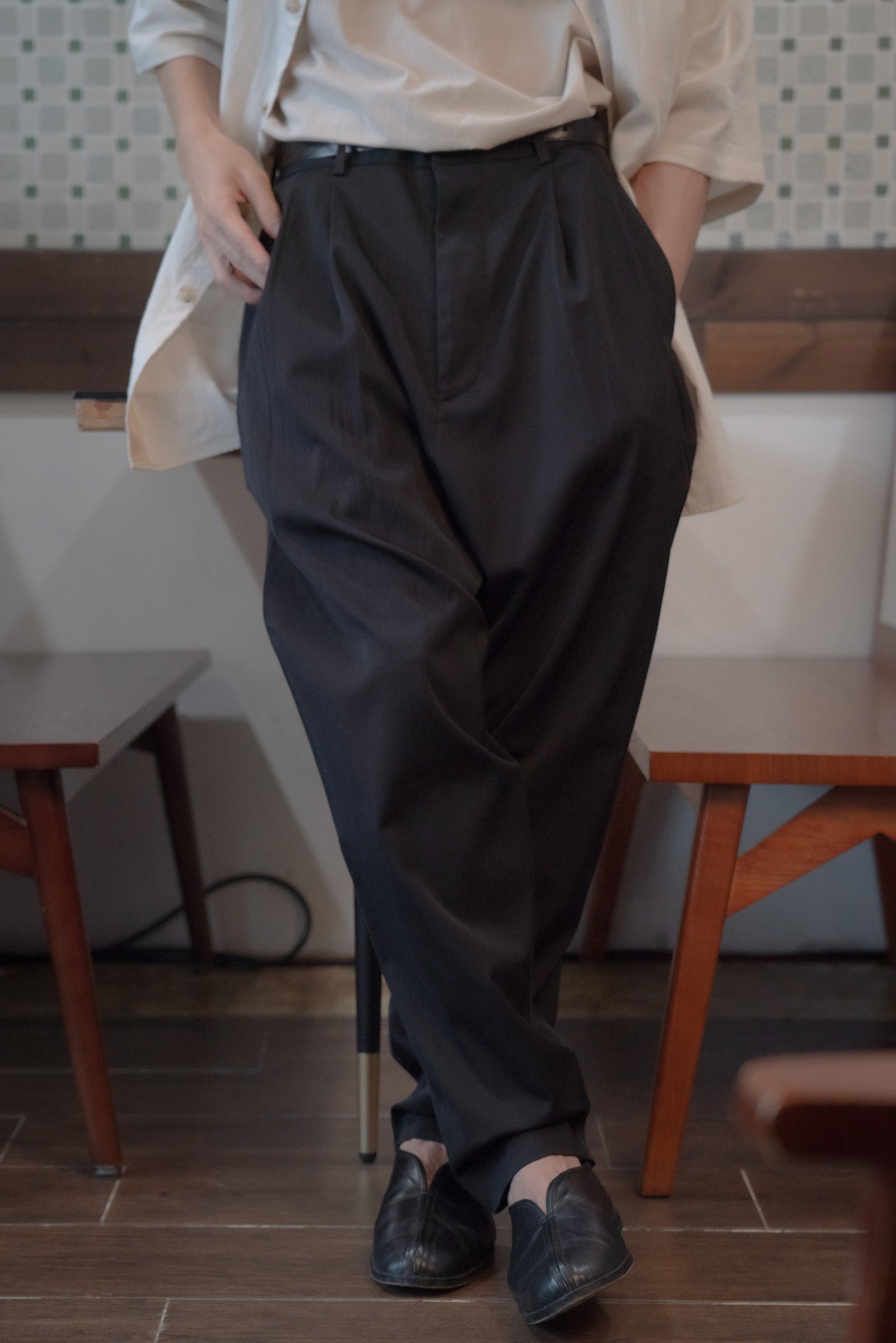 The Officer Trousers - Black