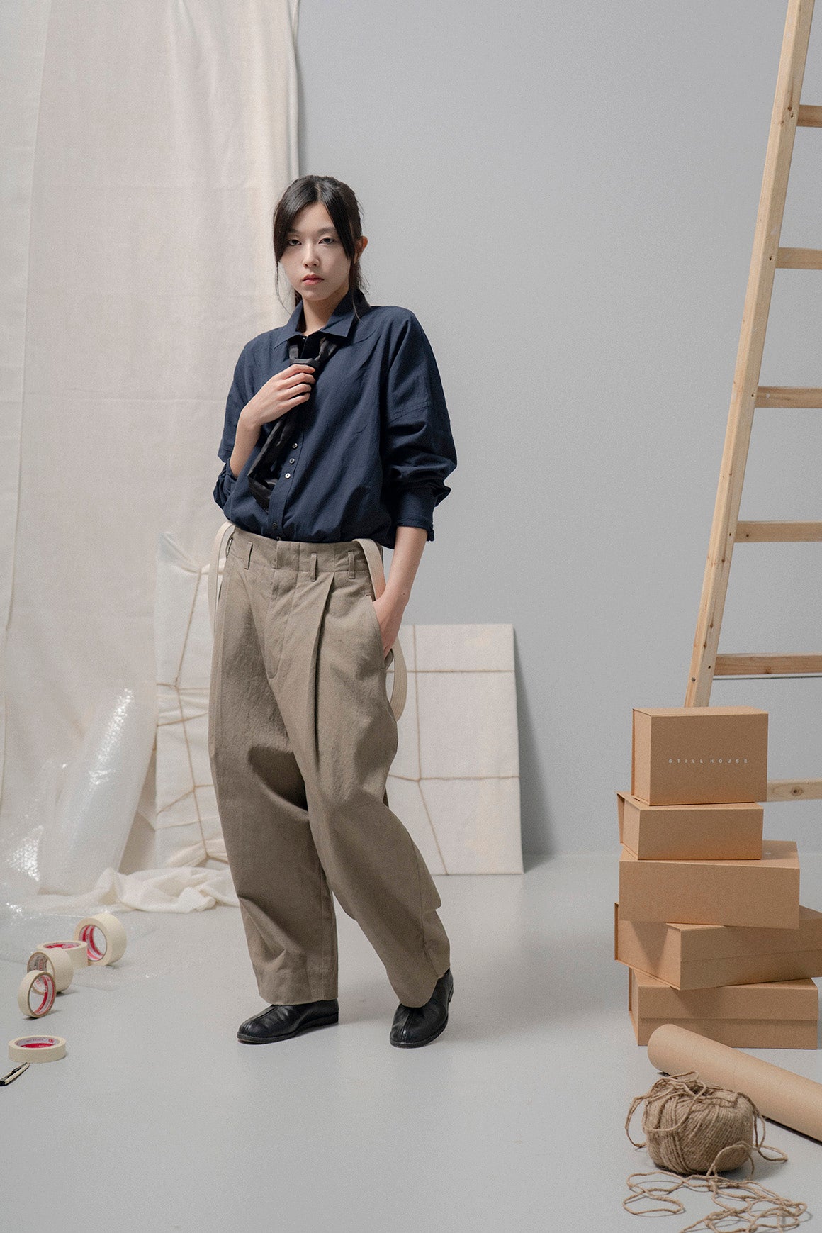 The Obi Scarf - Black