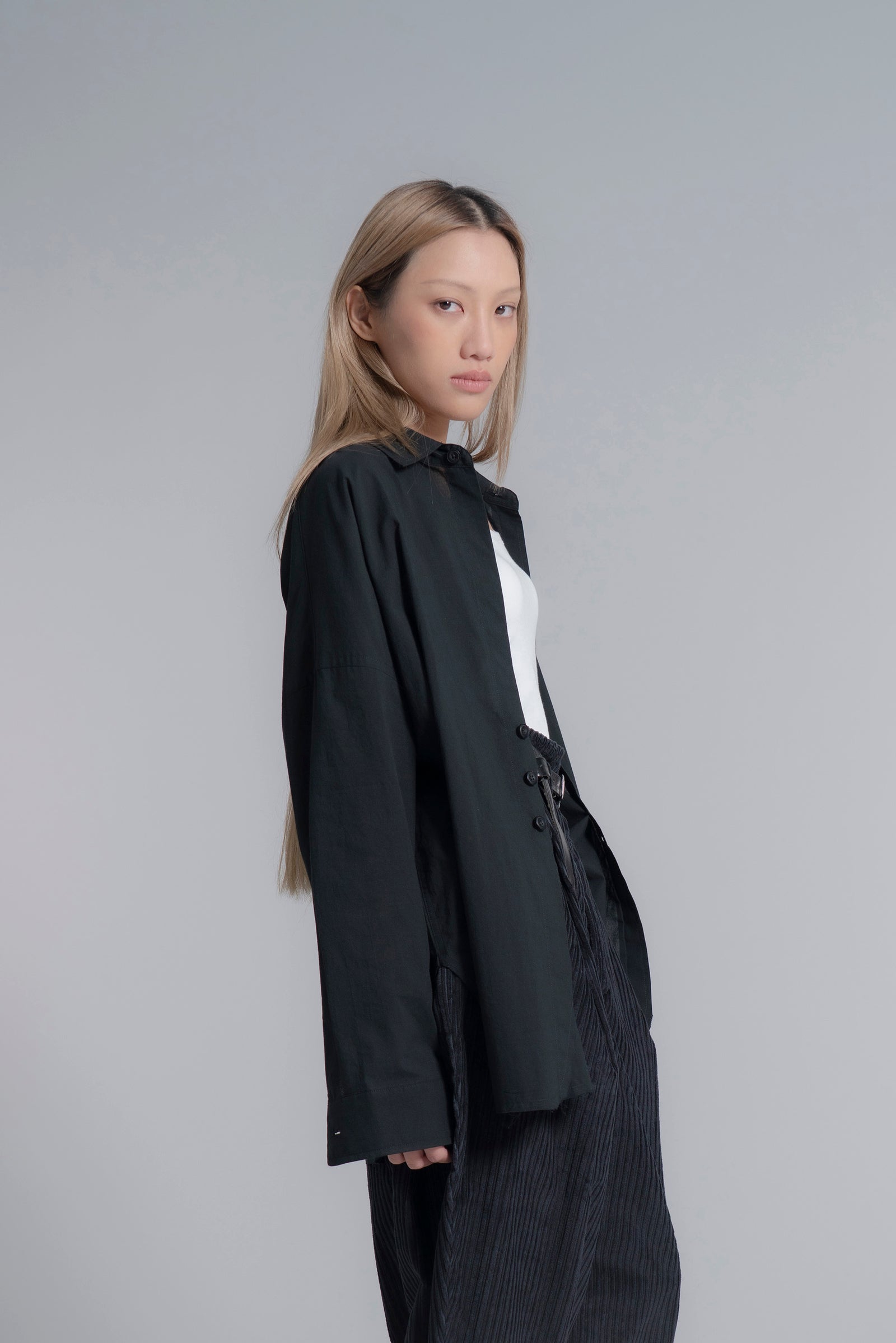 The Author Shirt Jacket - Black