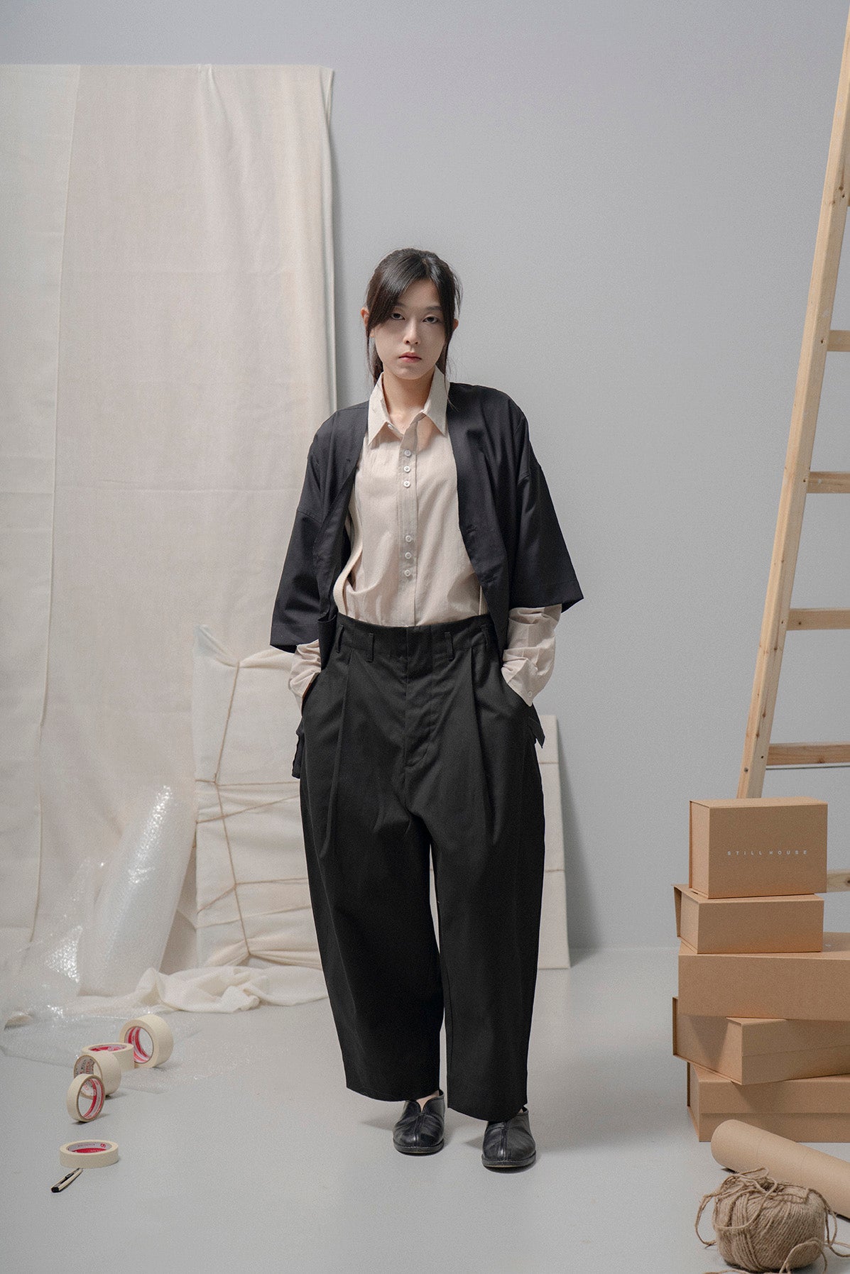 The Elmer Trousers - Black