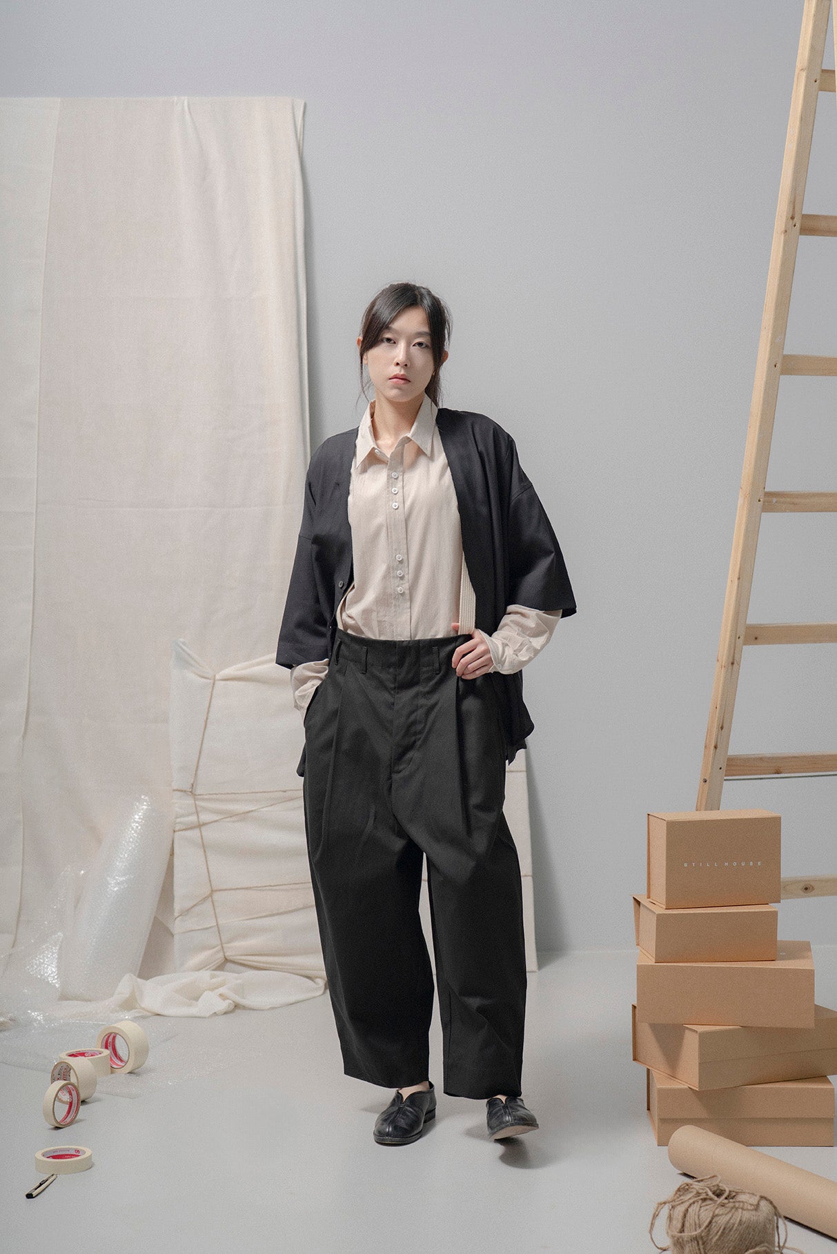 The Elmer Trousers - Black