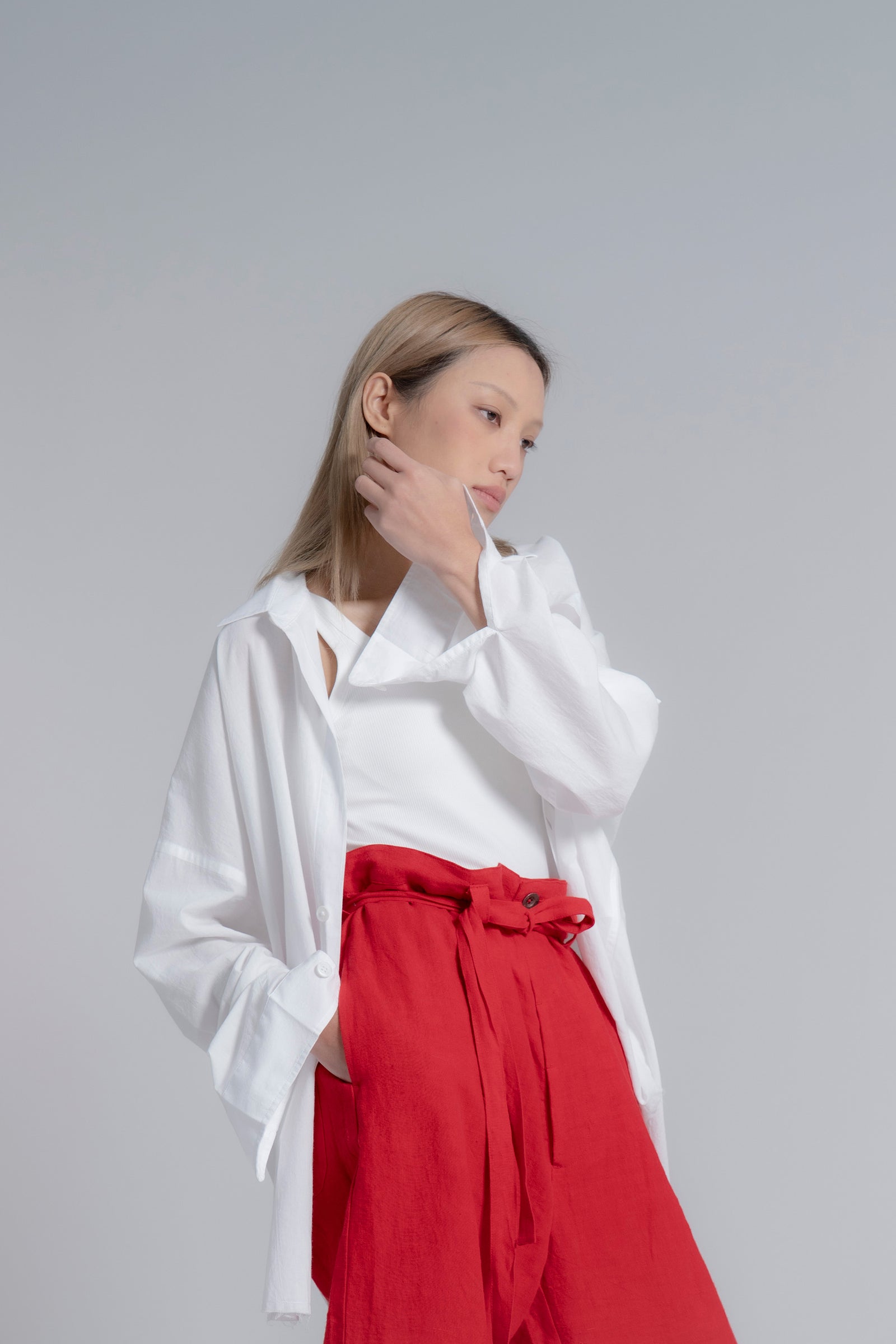 The Author Shirt Jacket - White