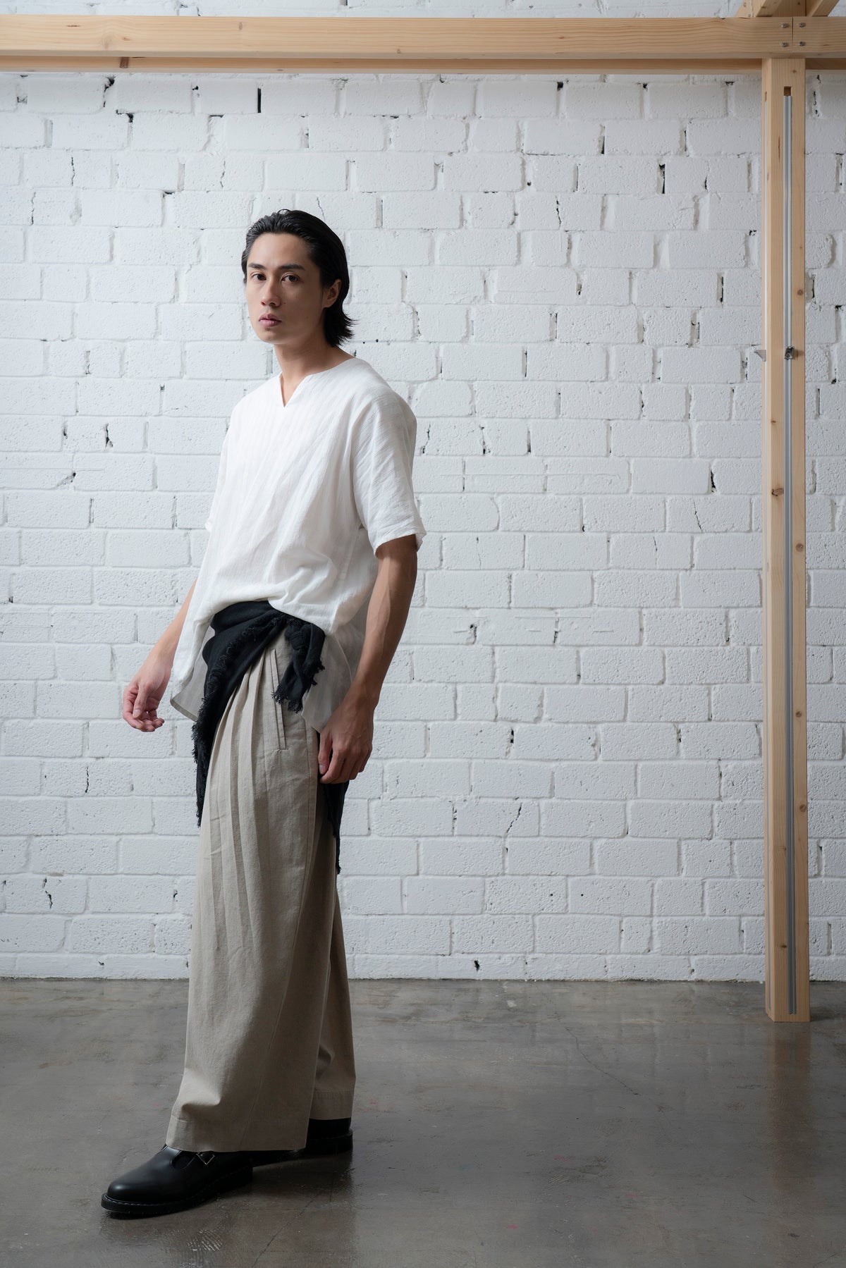 The Pleaty Trousers - Linen
