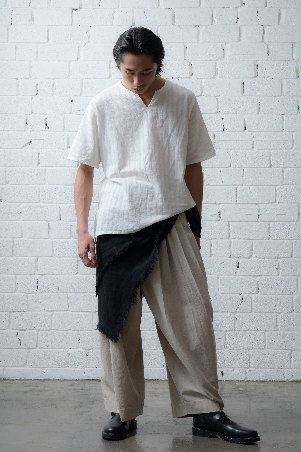 The Pleaty Trousers - Linen