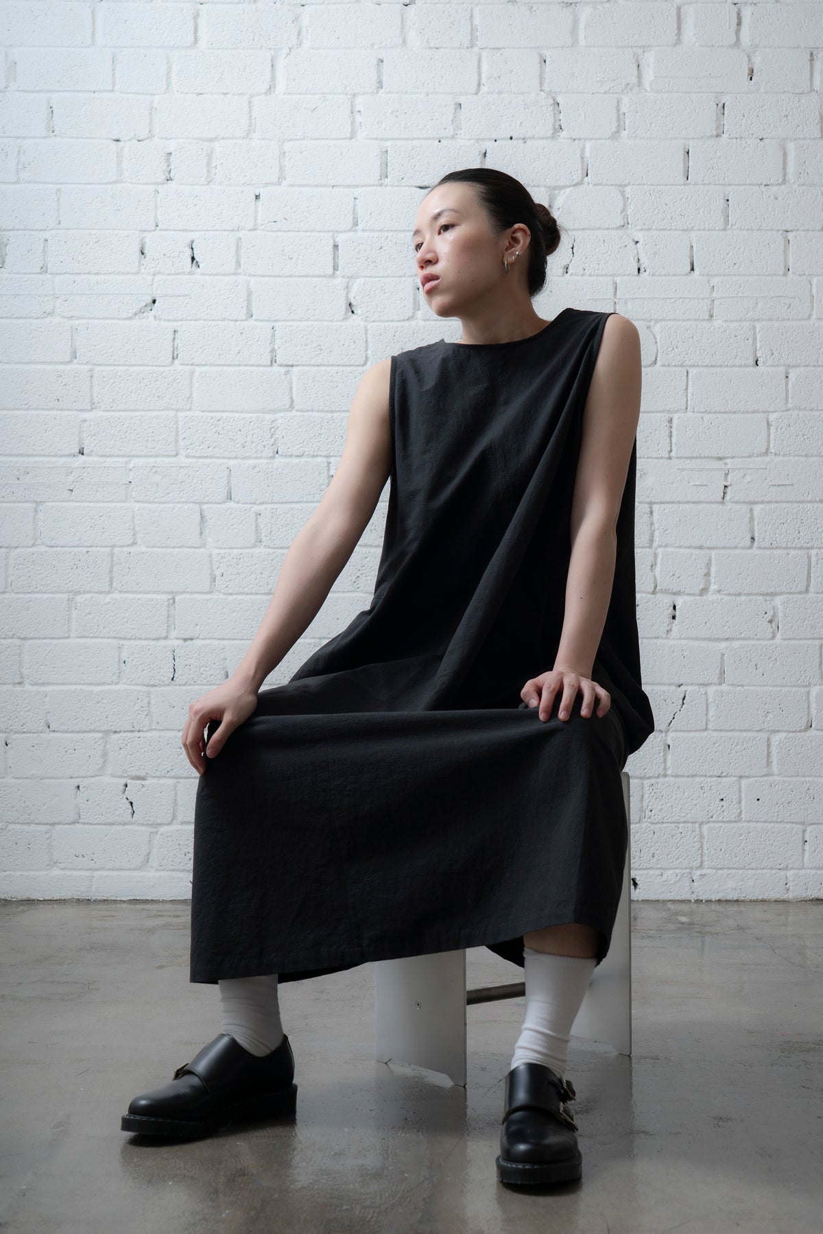 The Botanist Dress - Black
