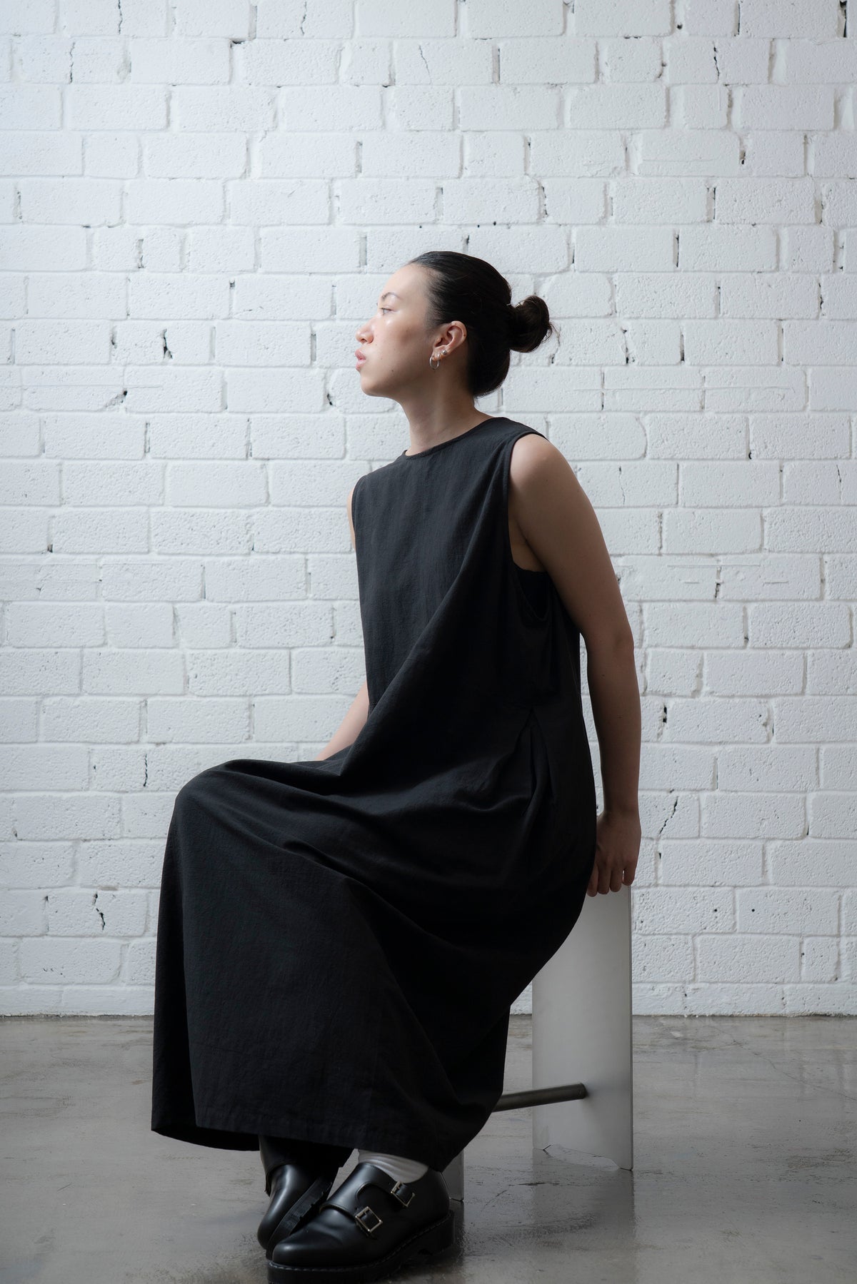 The Botanist Dress - Black