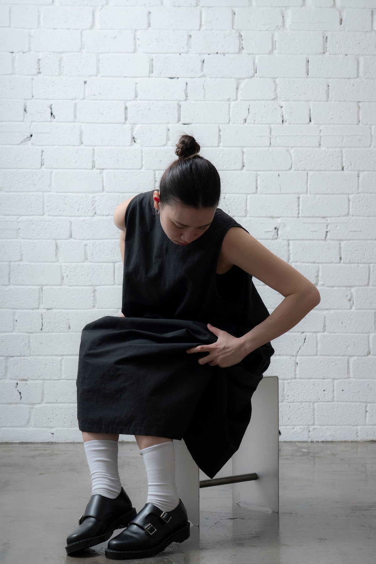 The Botanist Dress - Black
