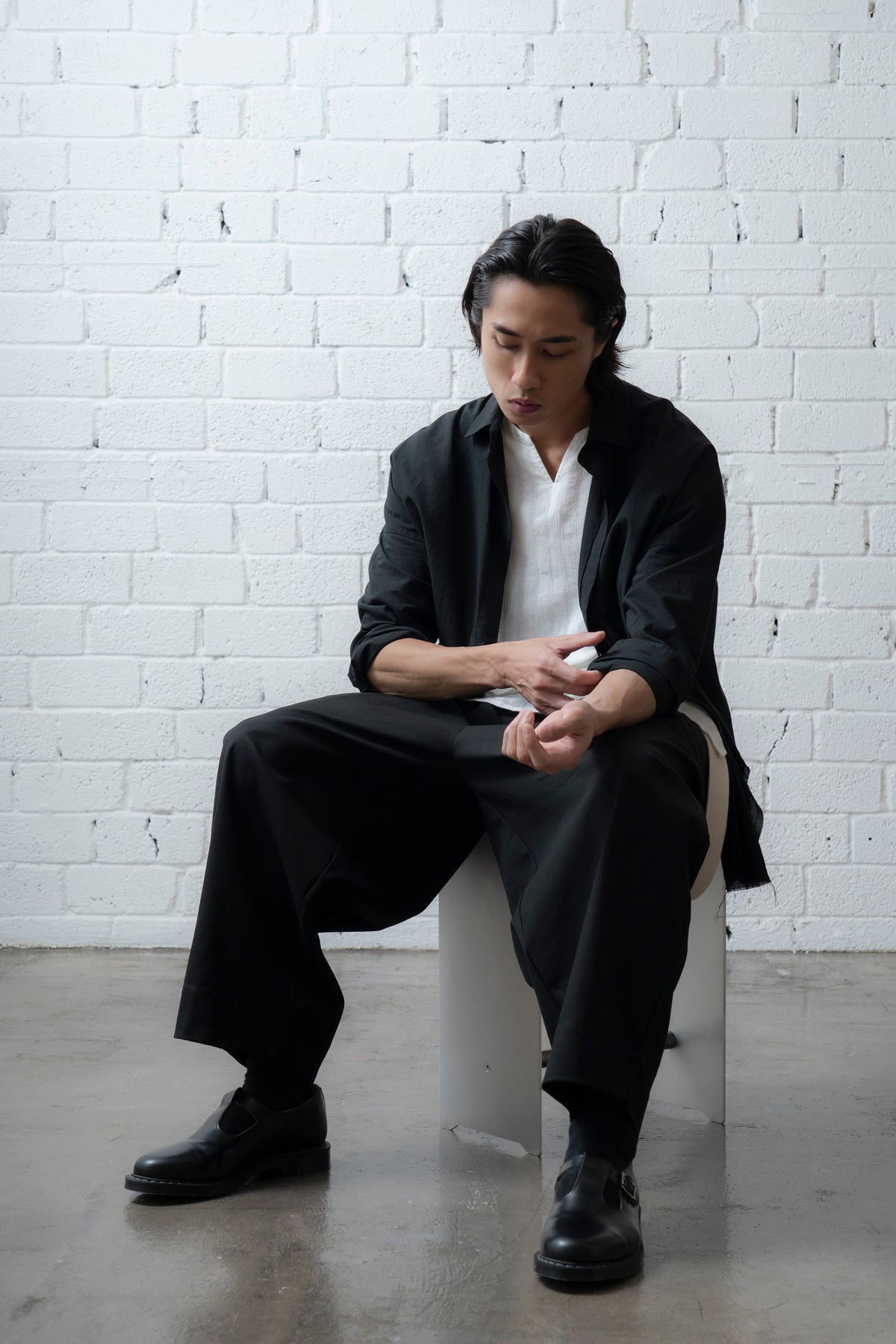 The Author Shirt Jacket - Black