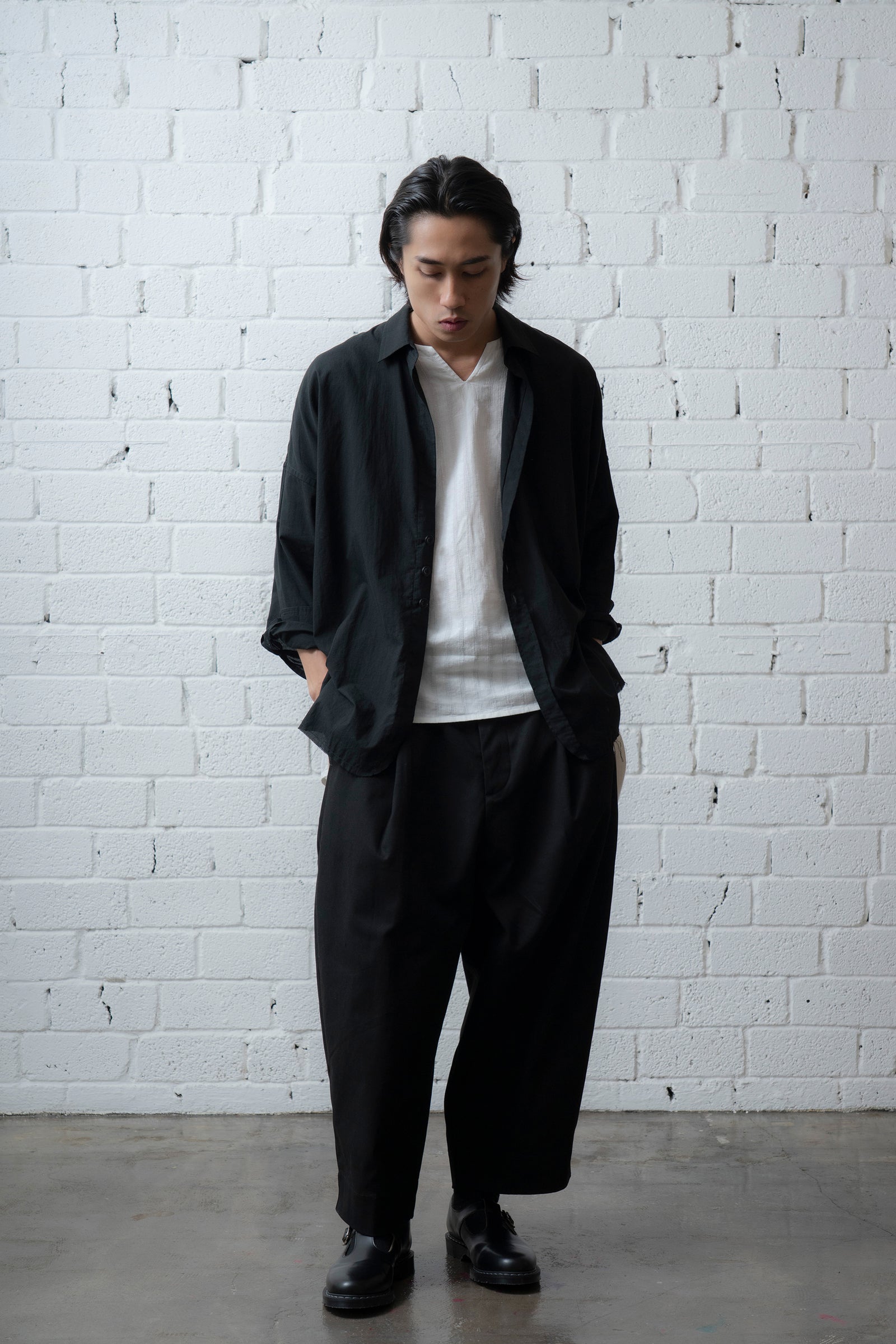 The Author Shirt Jacket - Black