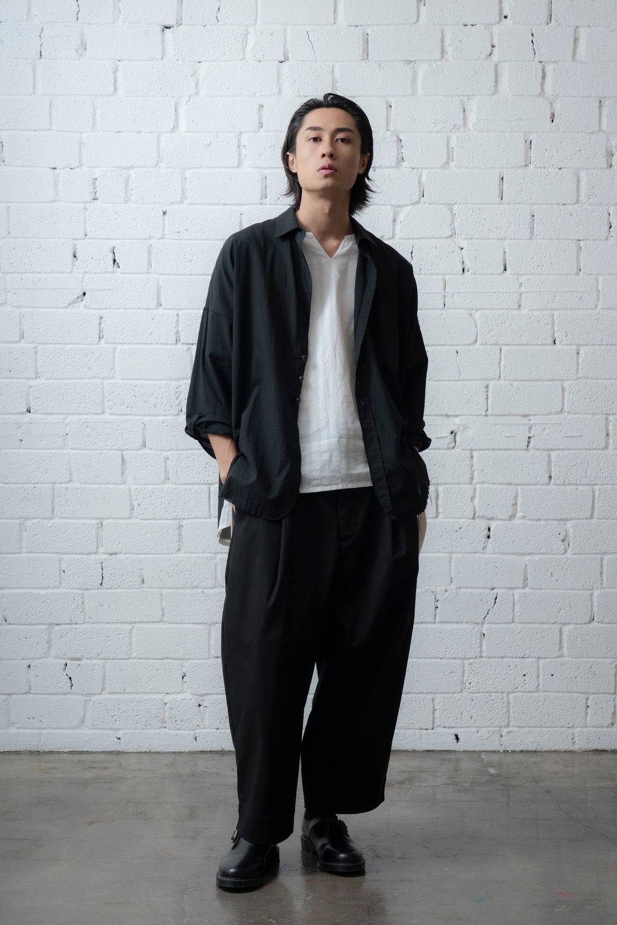 The Author Shirt Jacket - Black