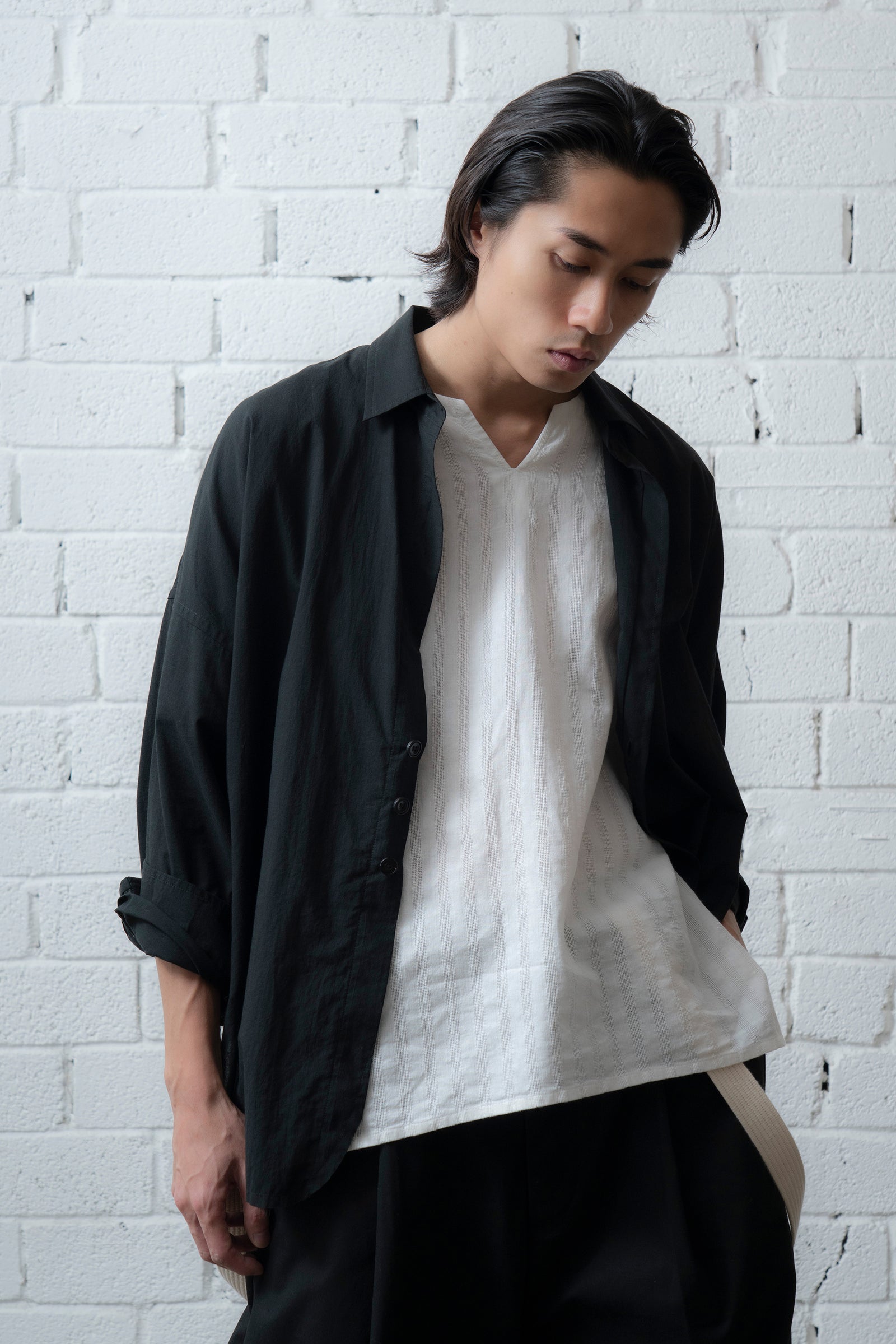 The Author Shirt Jacket - Black