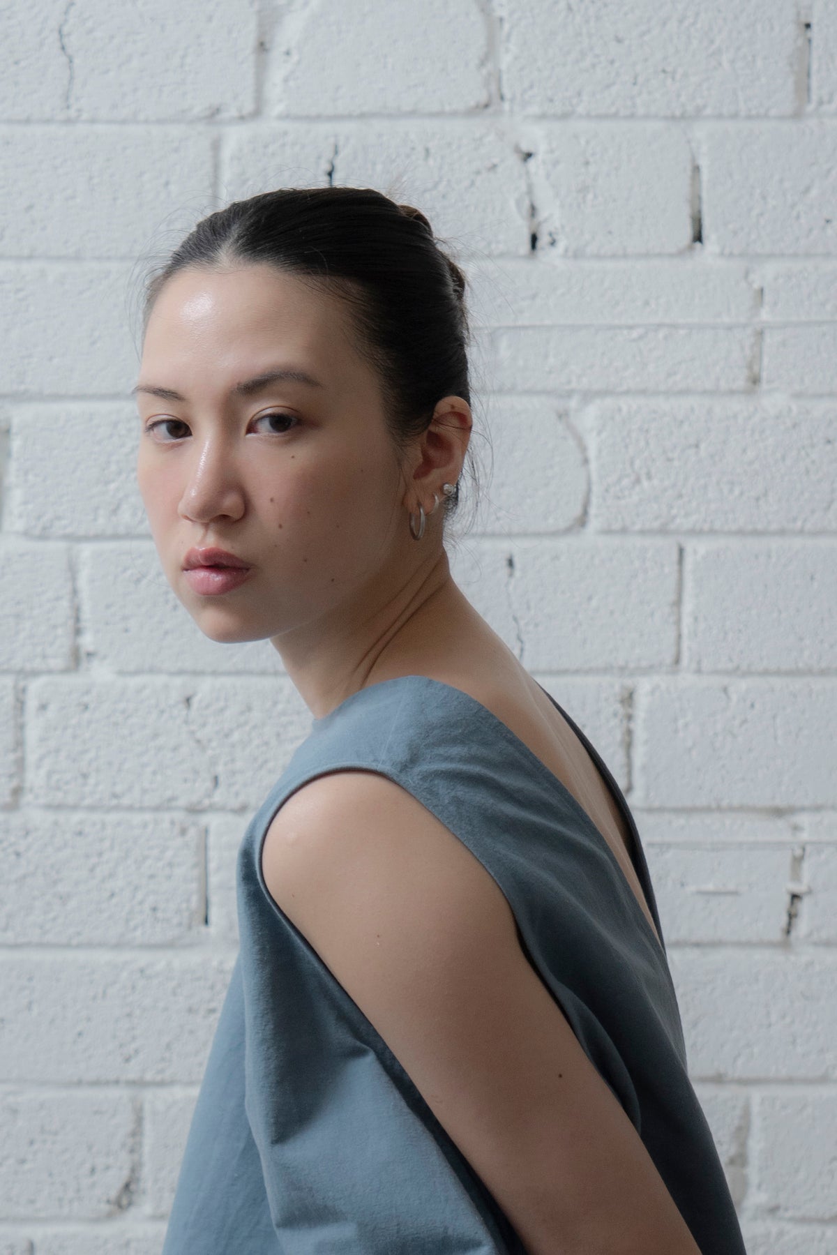 The Botanist Dress - Cloud Blue