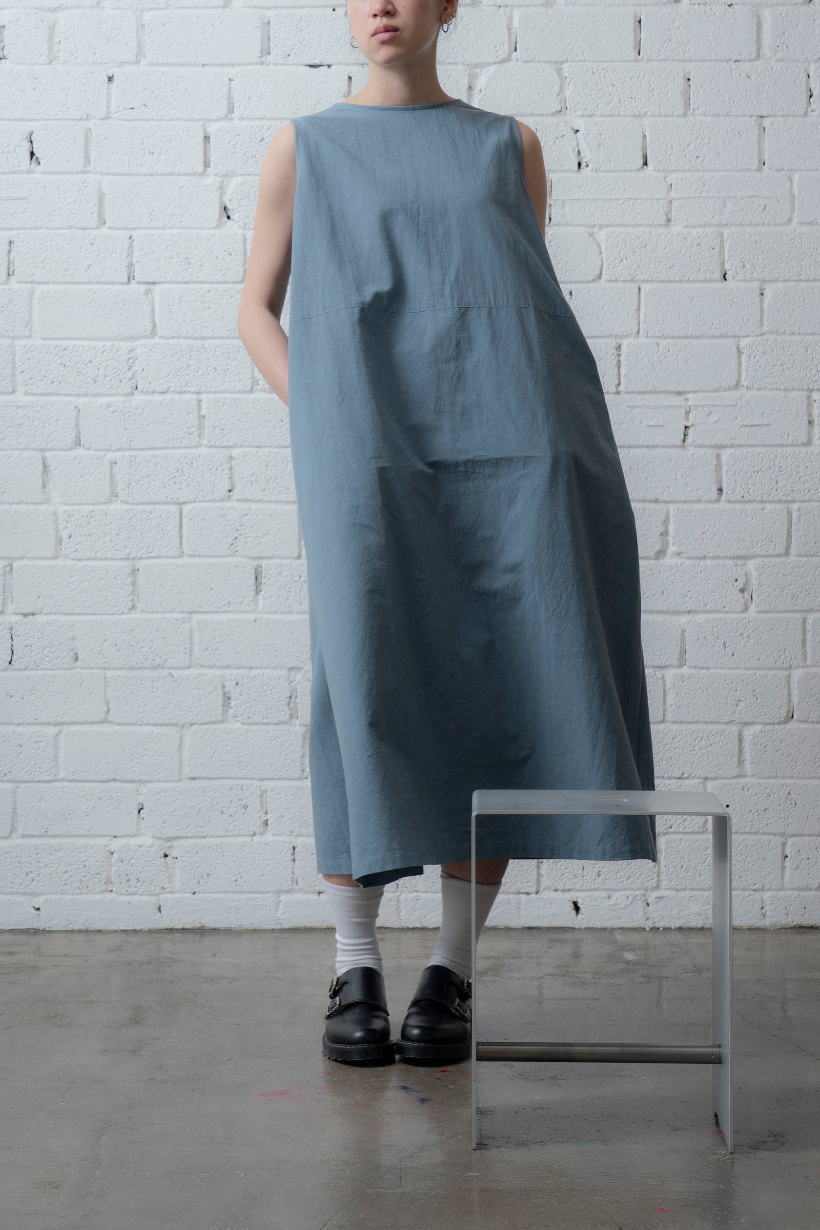 The Botanist Dress - Cloud Blue