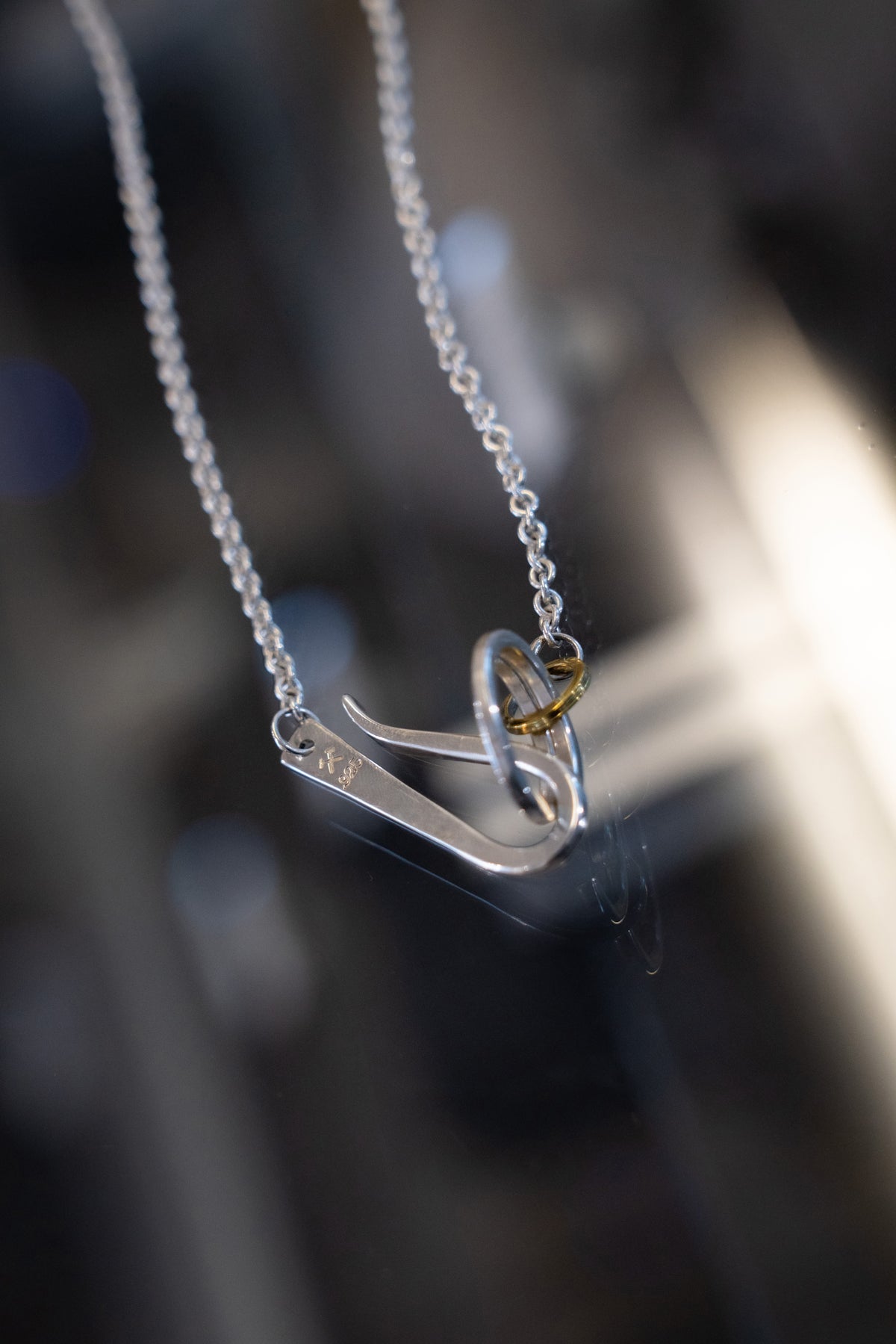 Silver Necklace and Pocket Chain