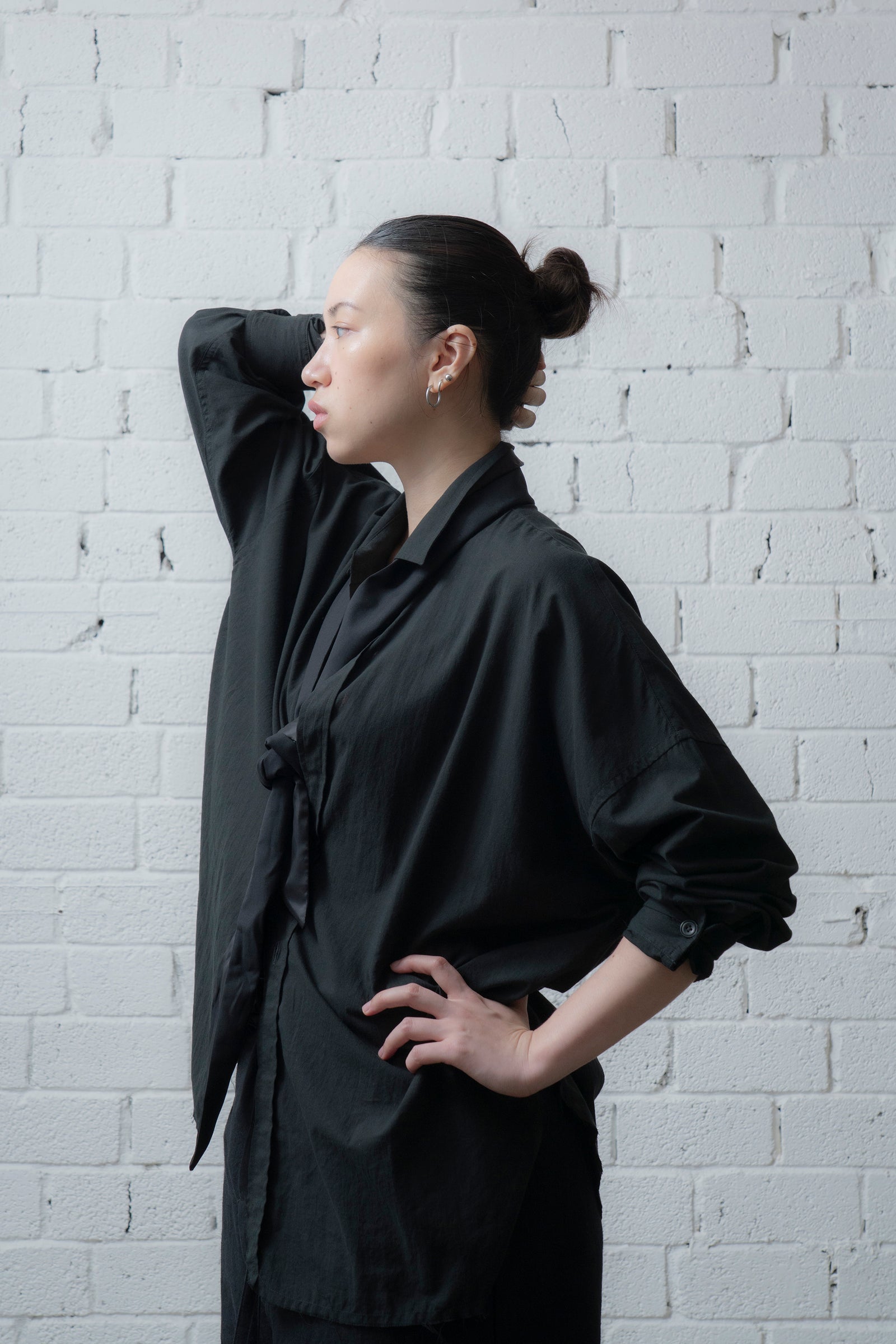 The Author Shirt Jacket - Black