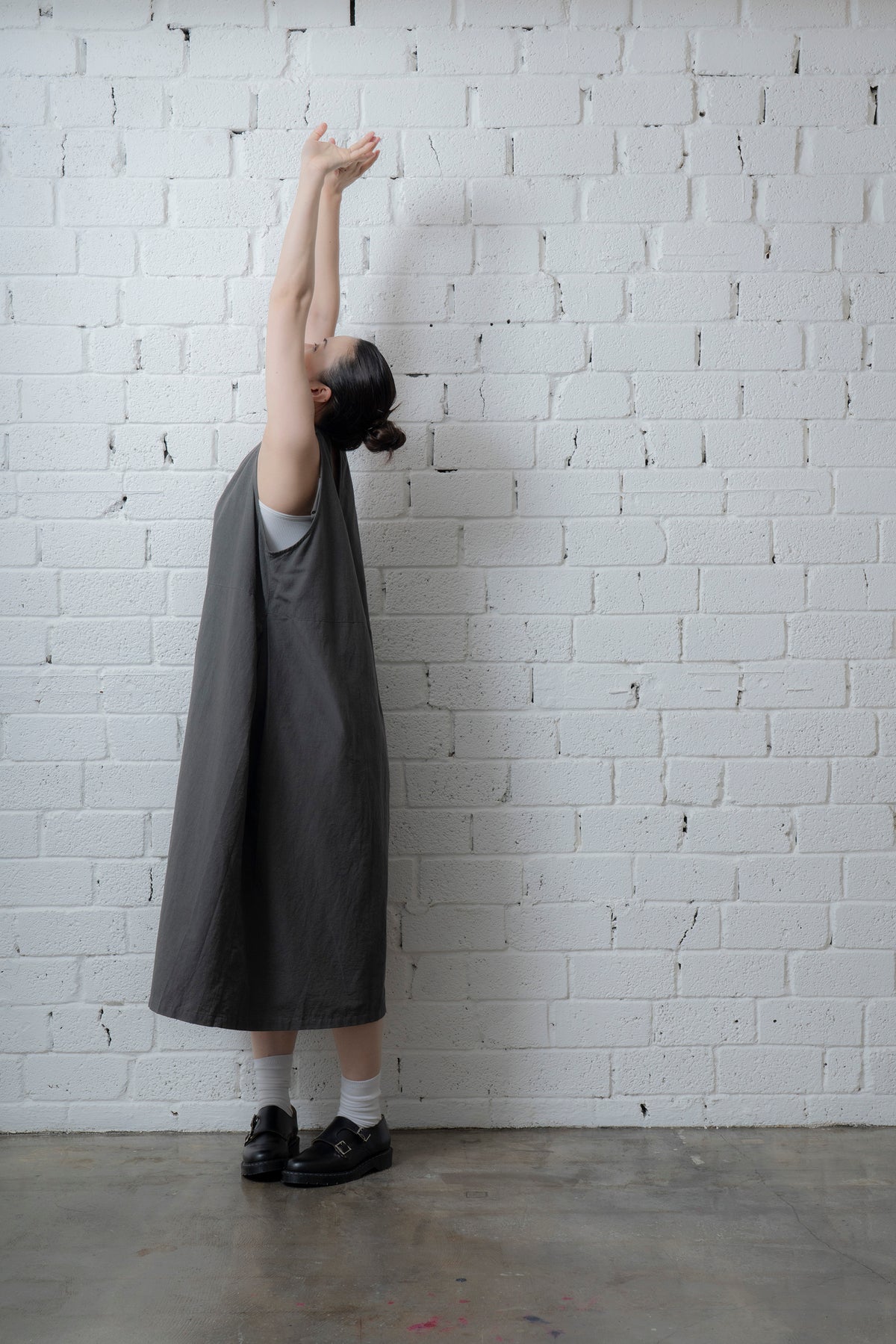 The Botanist Dress - Charcoal