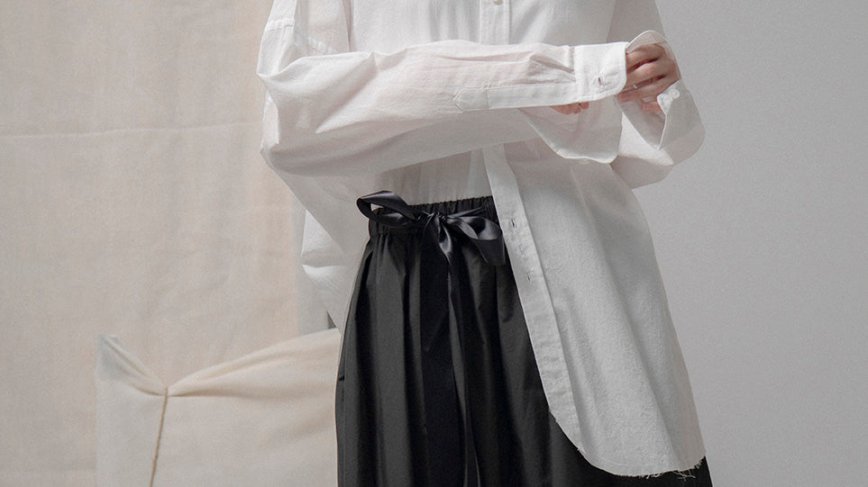 The Frayed Shirt - White