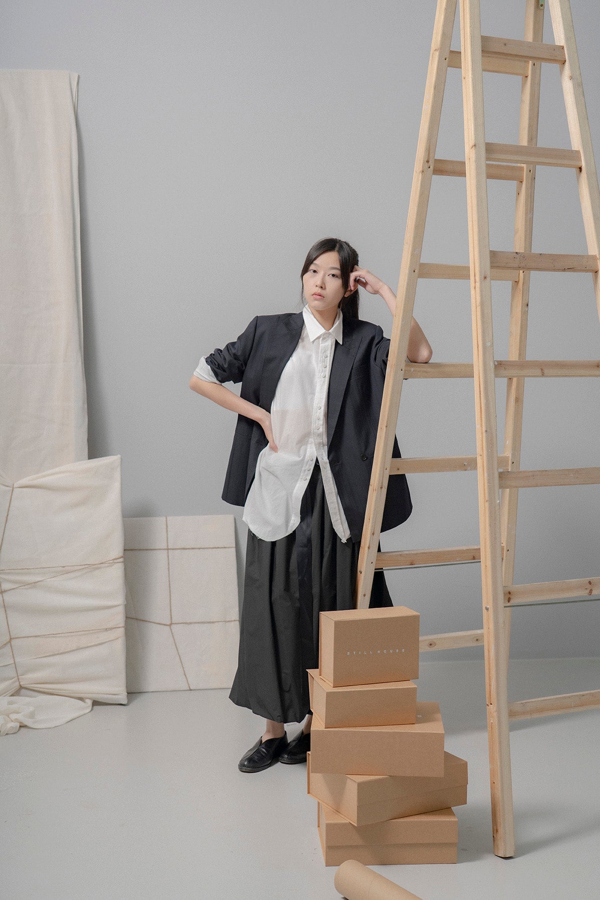 The Frayed Shirt - White