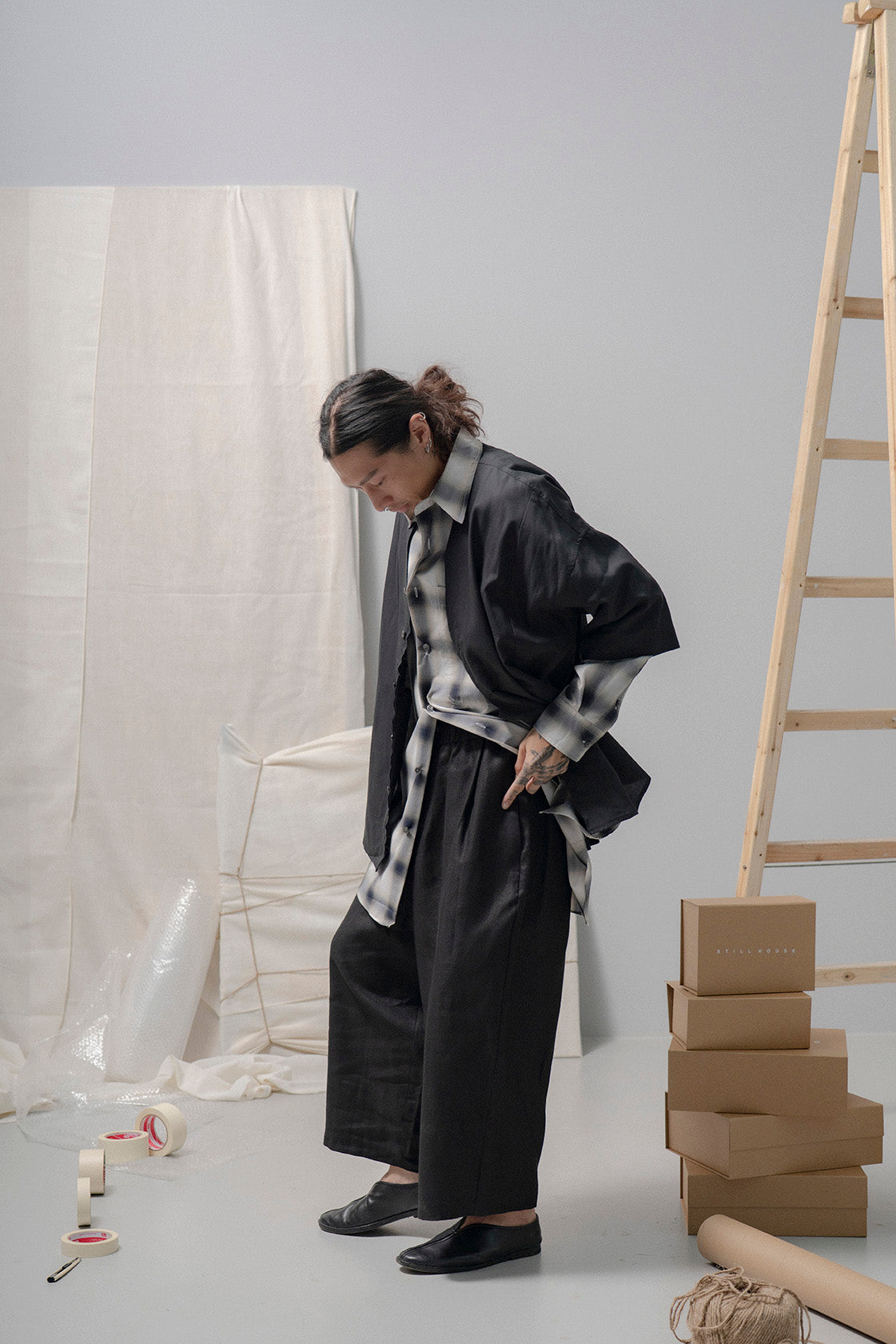 The Chore Pants - Linen