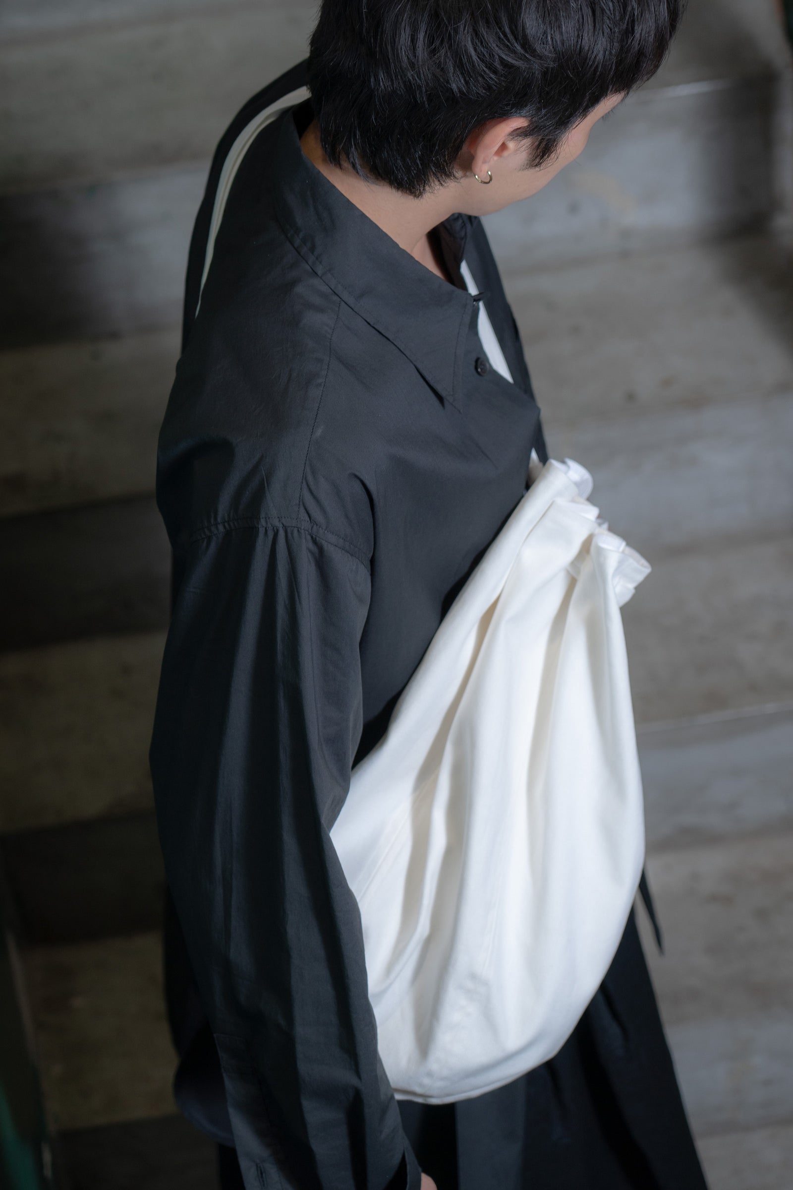 The Canvas Duffle - White