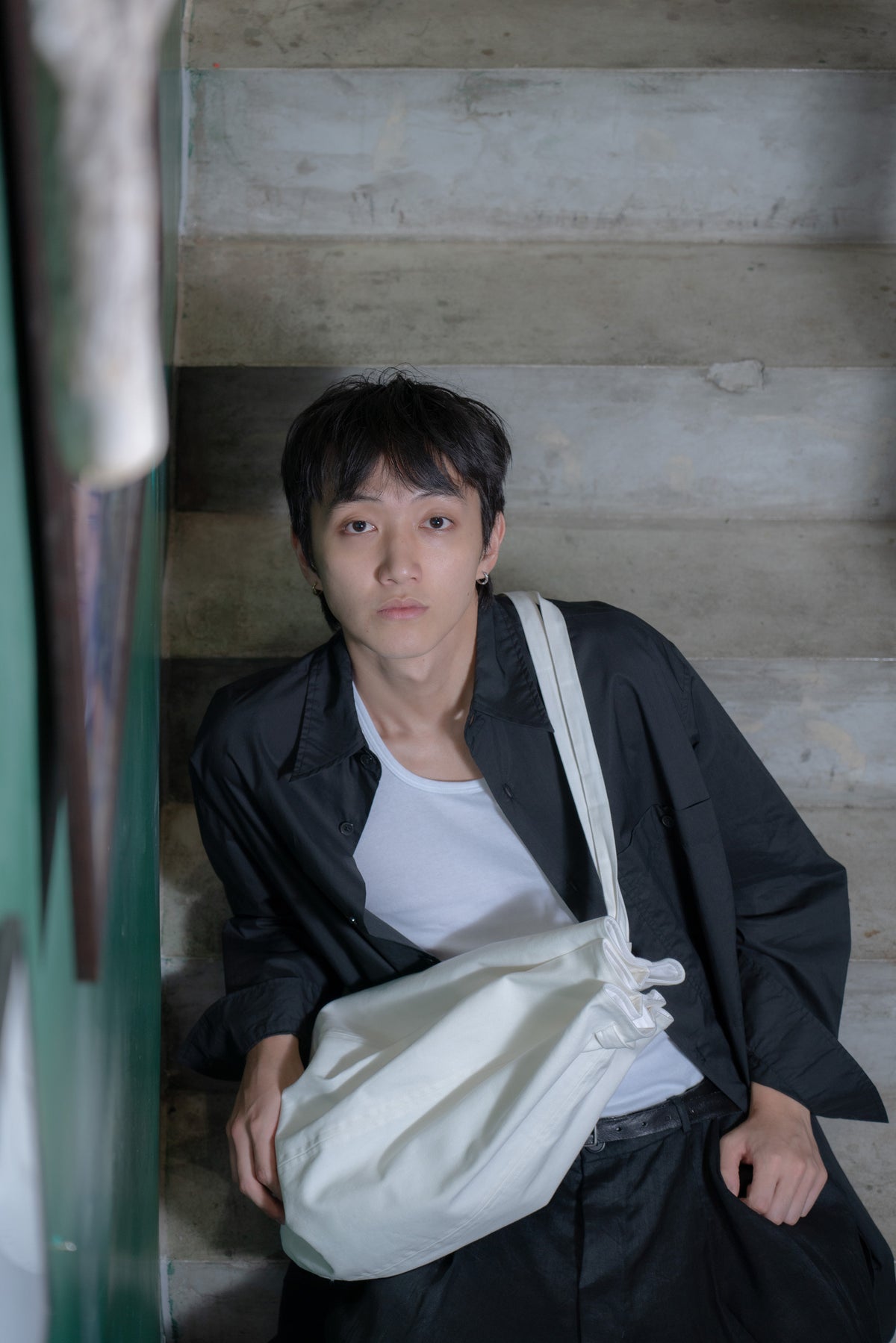 The Canvas Duffle - White