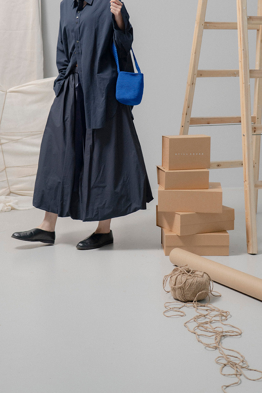 The Ribbon Skirt - Ink