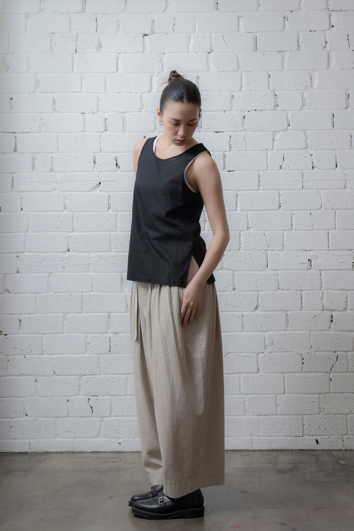 The Pleaty Trousers - Linen