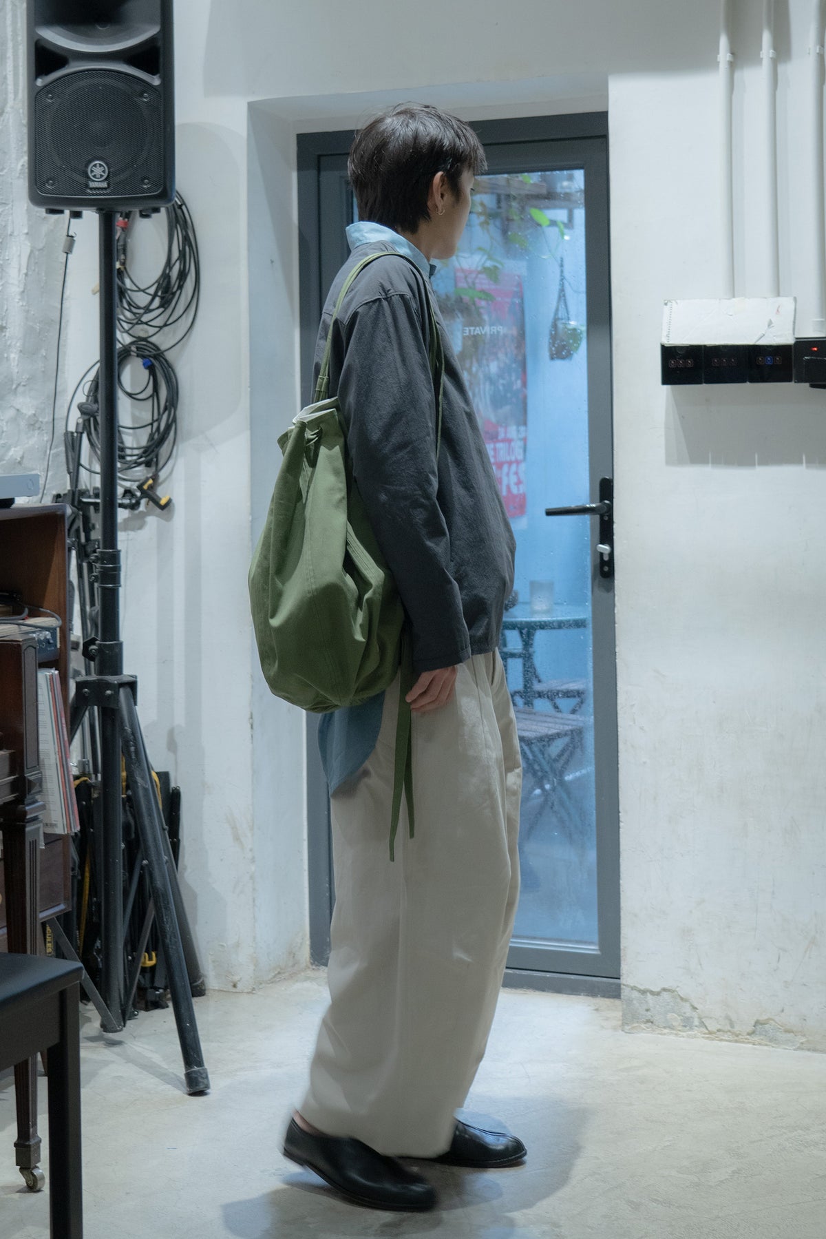 The Canvas Duffle - Sage