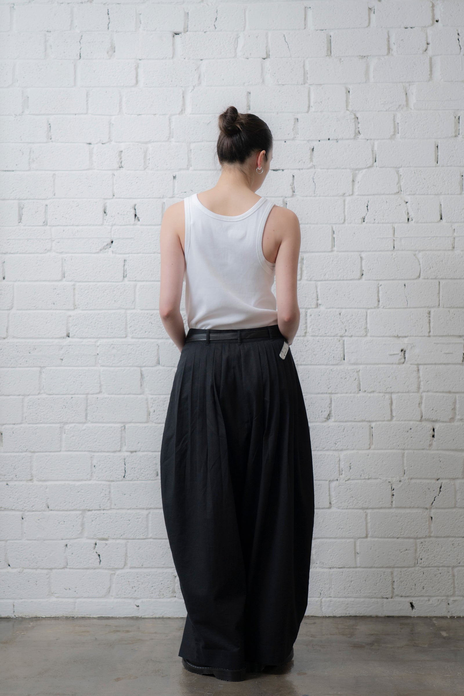 The Pleaty Trousers - Black