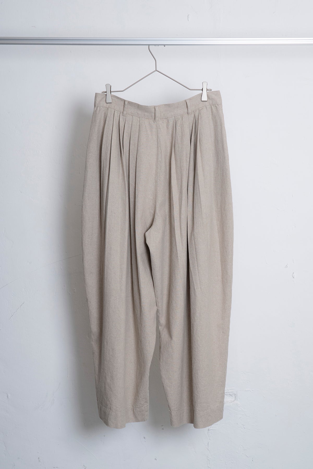 The Pleaty Trousers - Linen