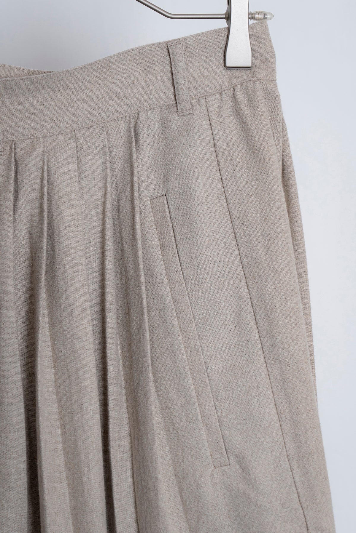 The Pleaty Trousers - Linen