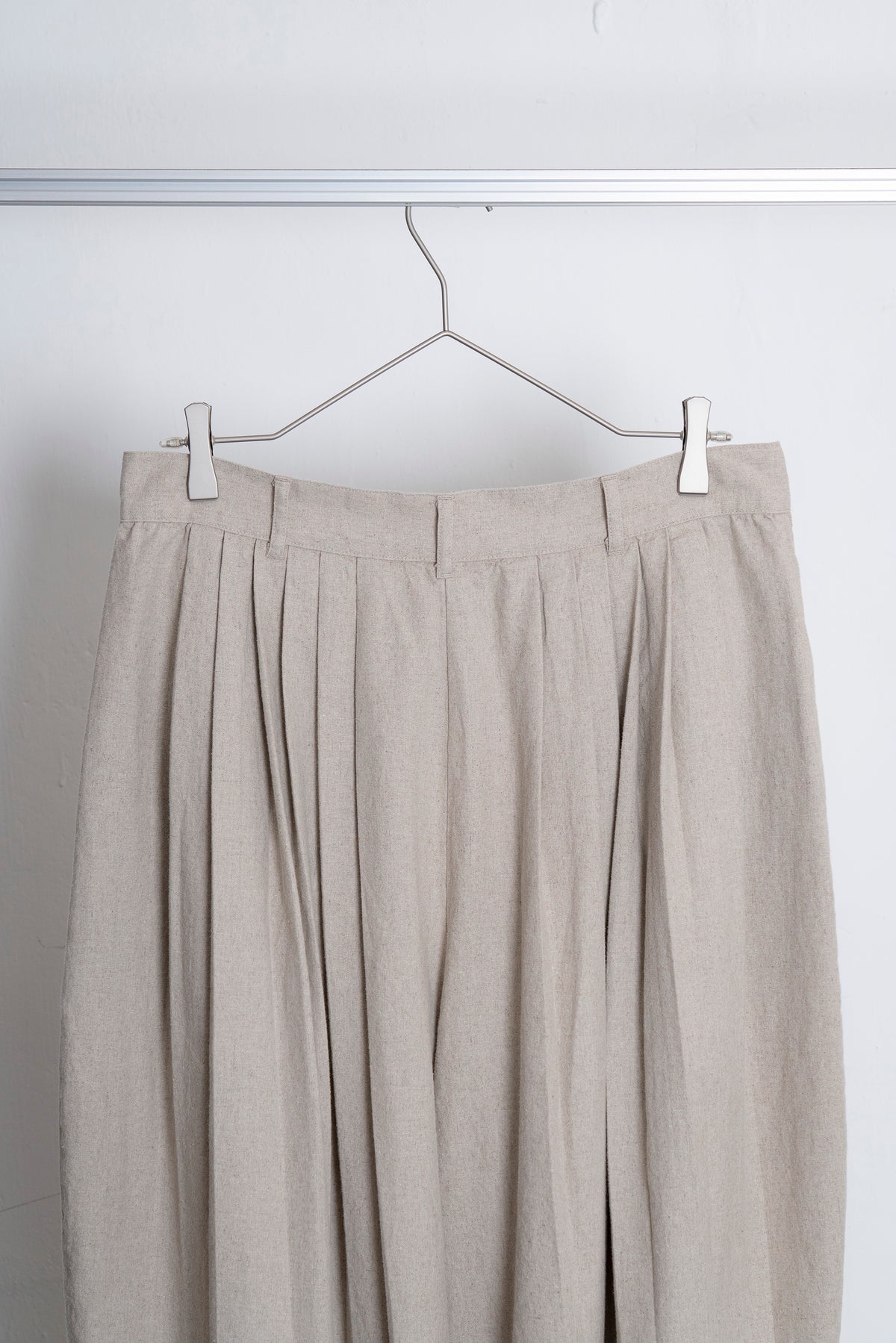 The Pleaty Trousers - Linen