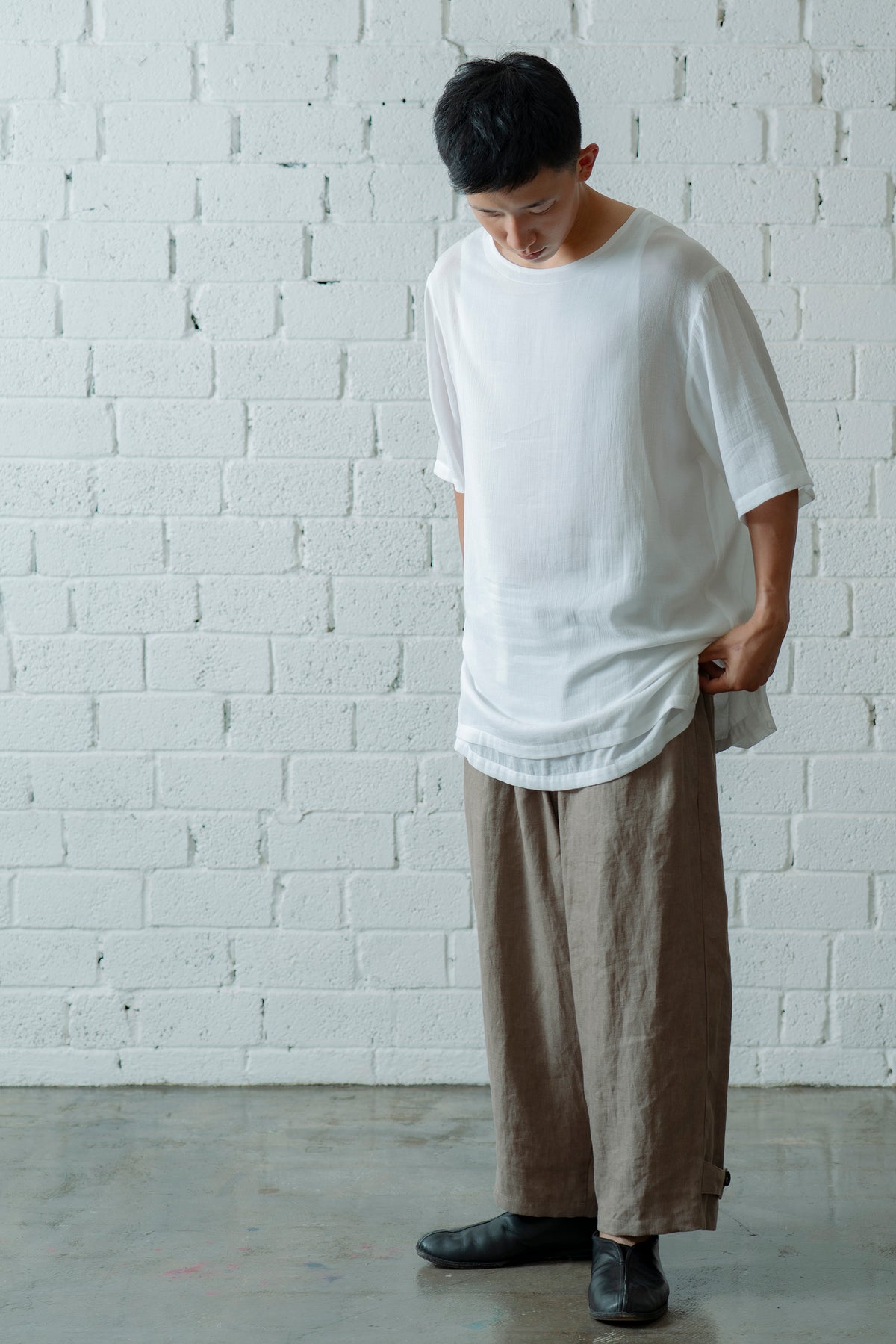 The Layer Top - White