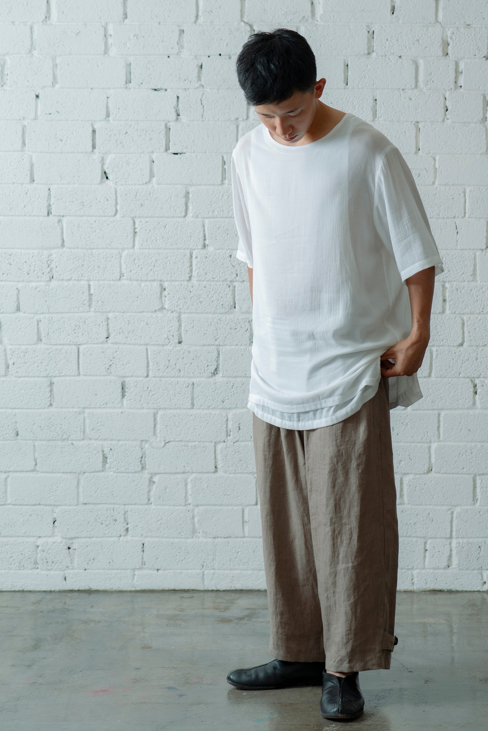 The Layer Top - White