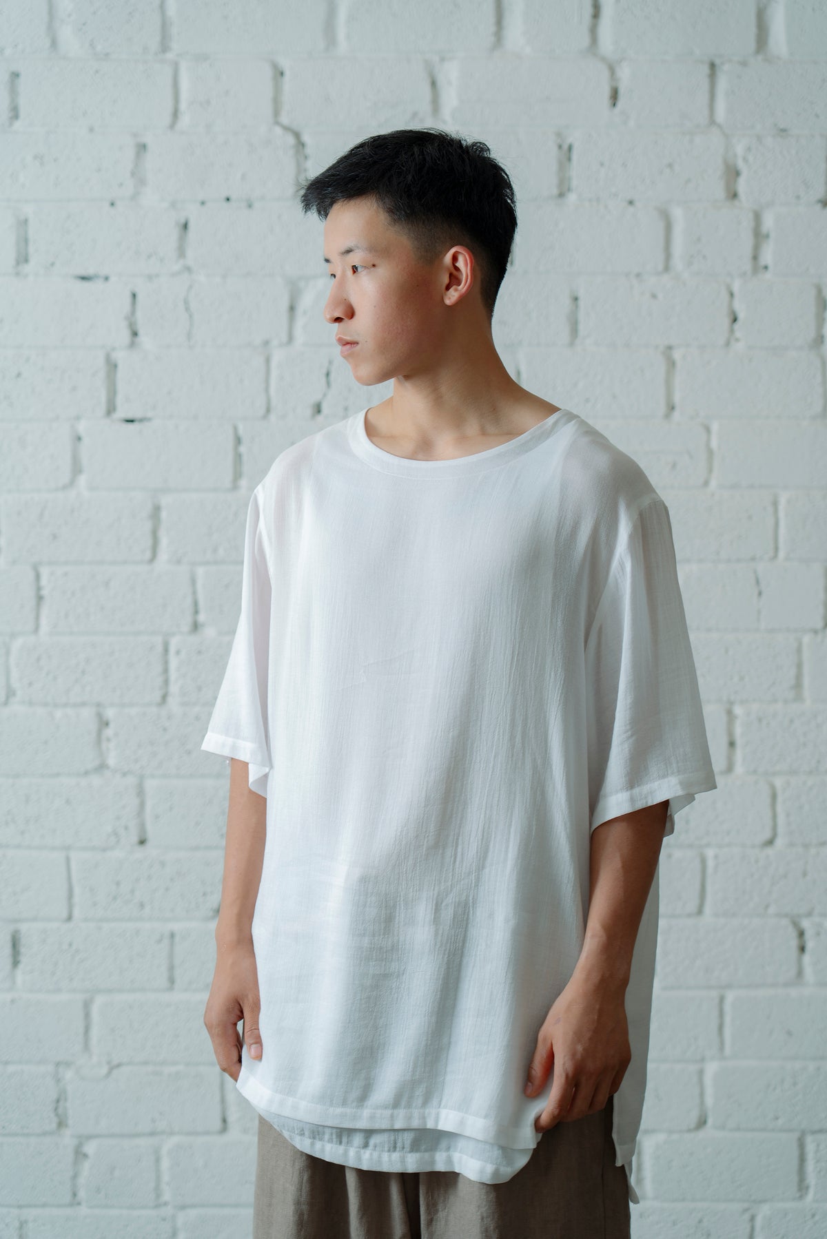The Layer Top - White