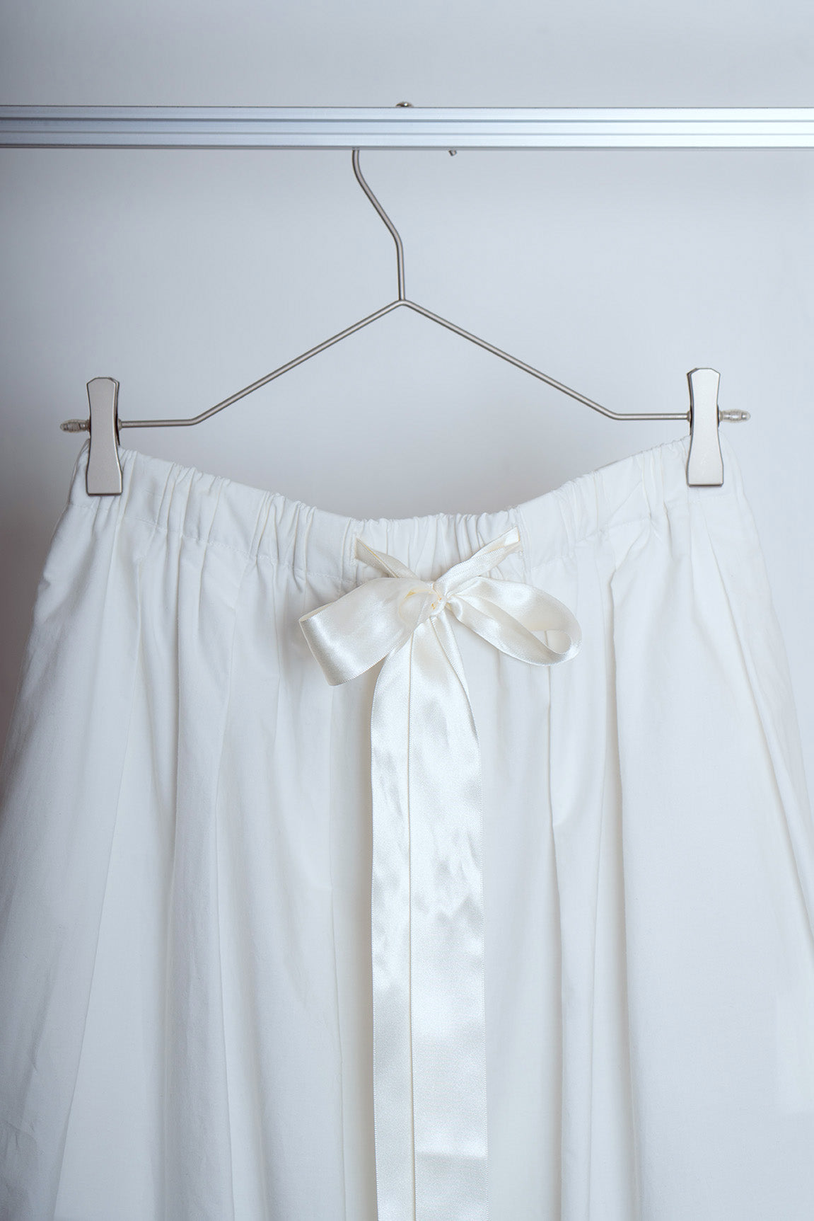 The Ribbon Skirt - White