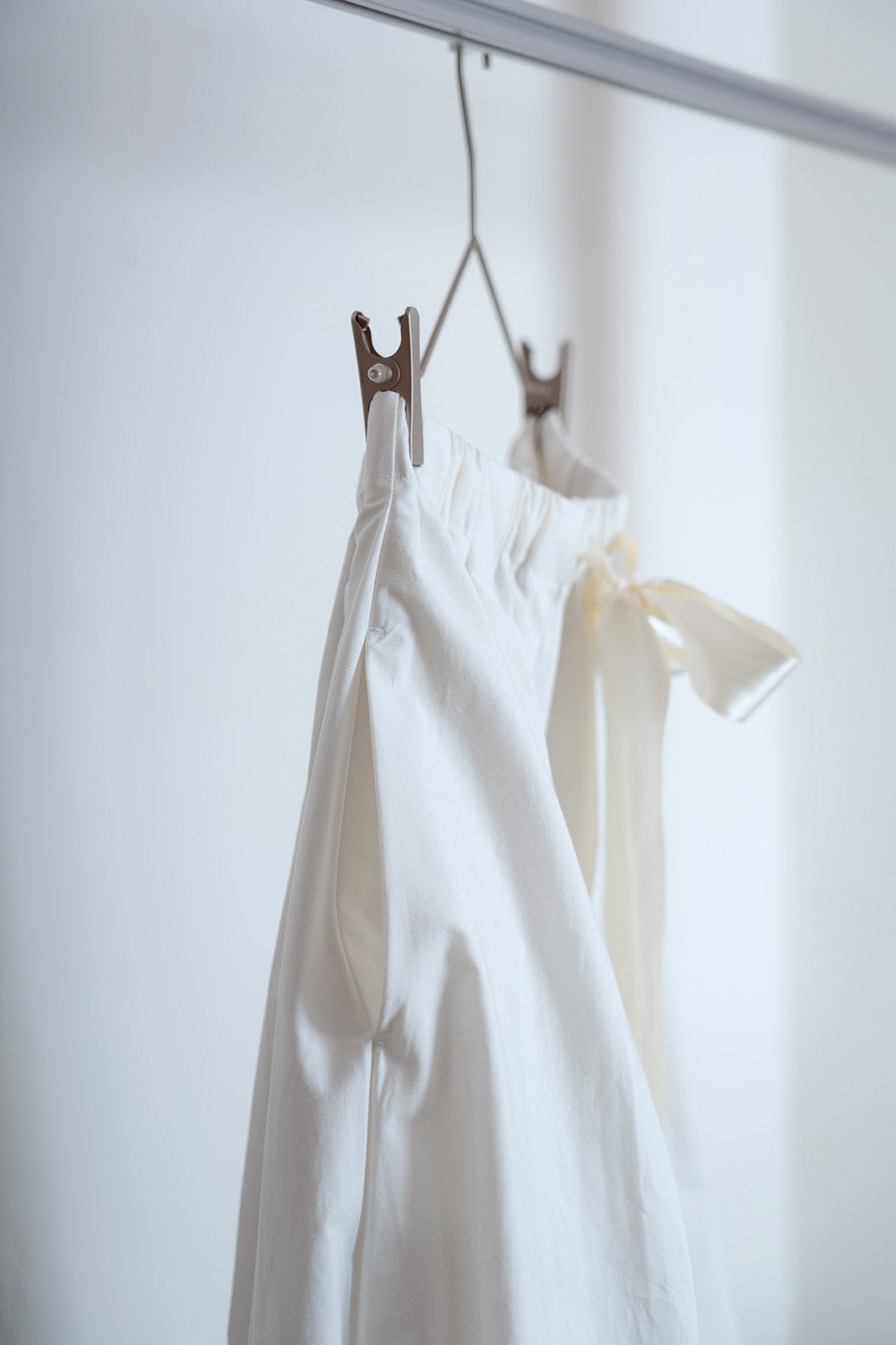 The Ribbon Skirt - White