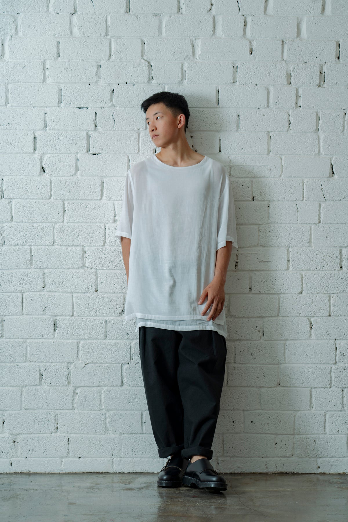 The Layer Top - White